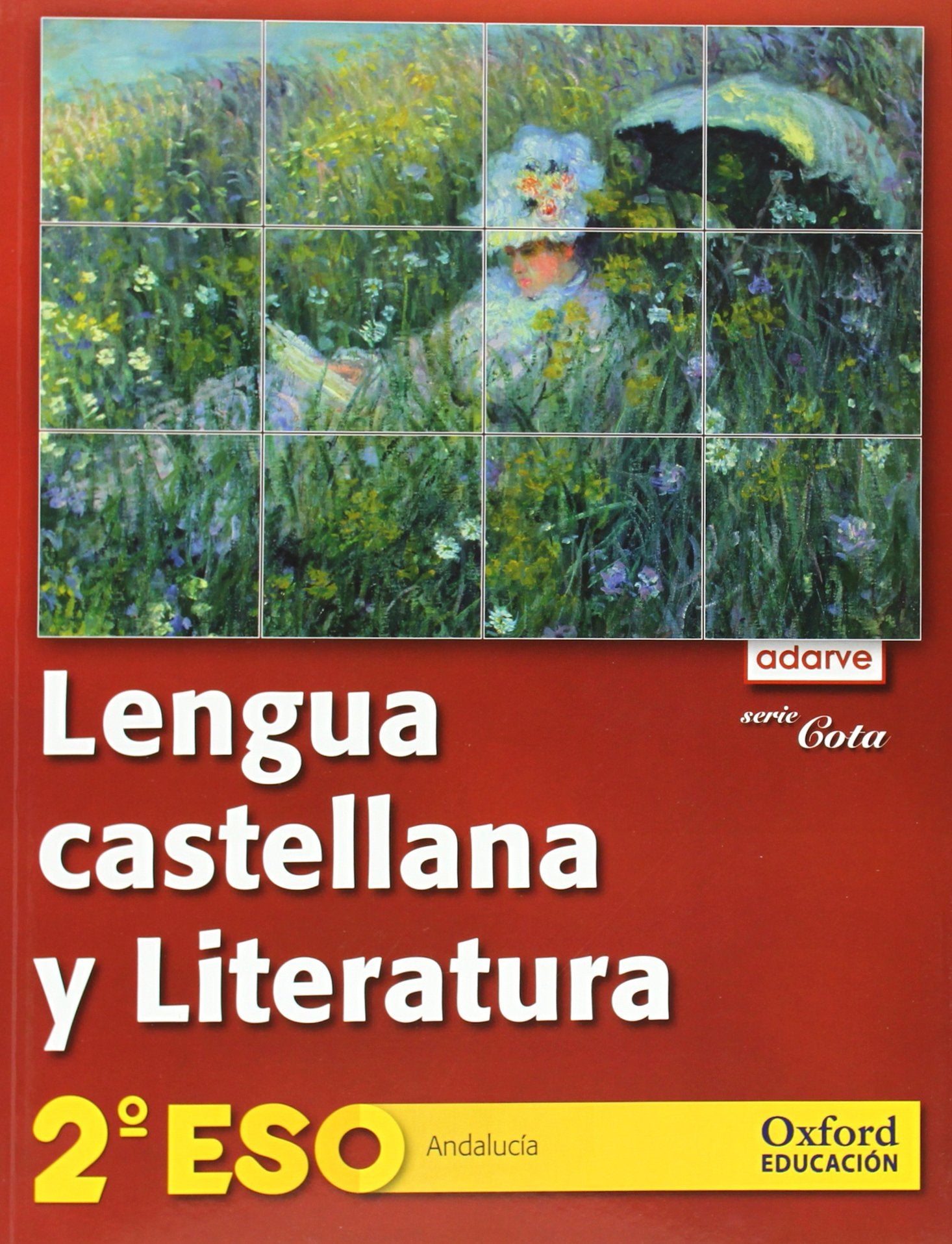 Adarve, serie Cota, lengua y literatura, 2 ESO (Andalucía) Books