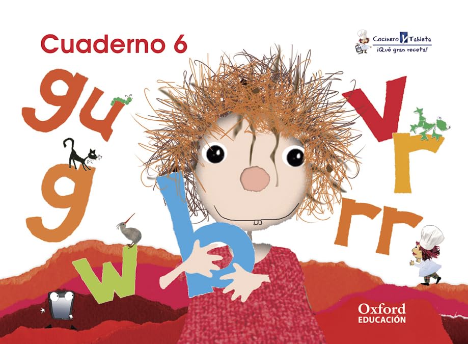 Cocinero y Tableta 5 años. Nivel 6. Cuaderno book