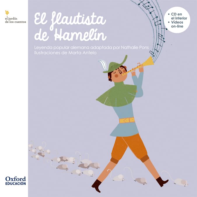 JARDIN CUENTOS INF3 CUENTO 4 FLAUTISTA (El Jardín de Los Libros) Non-fiction