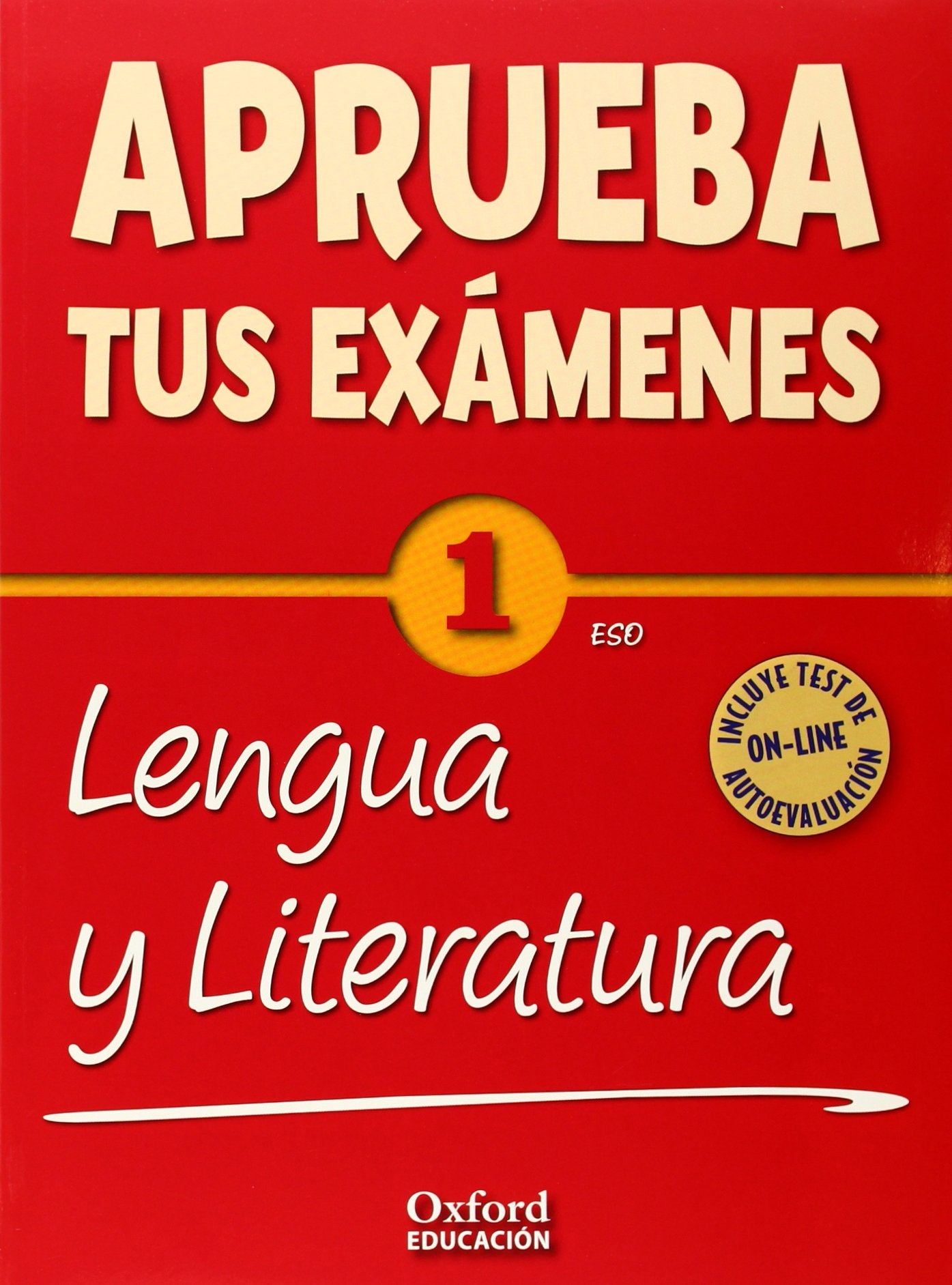 Aprueba tus exámenes Lengua 1.º ESO. Pack. Cuaderno Test 14 book