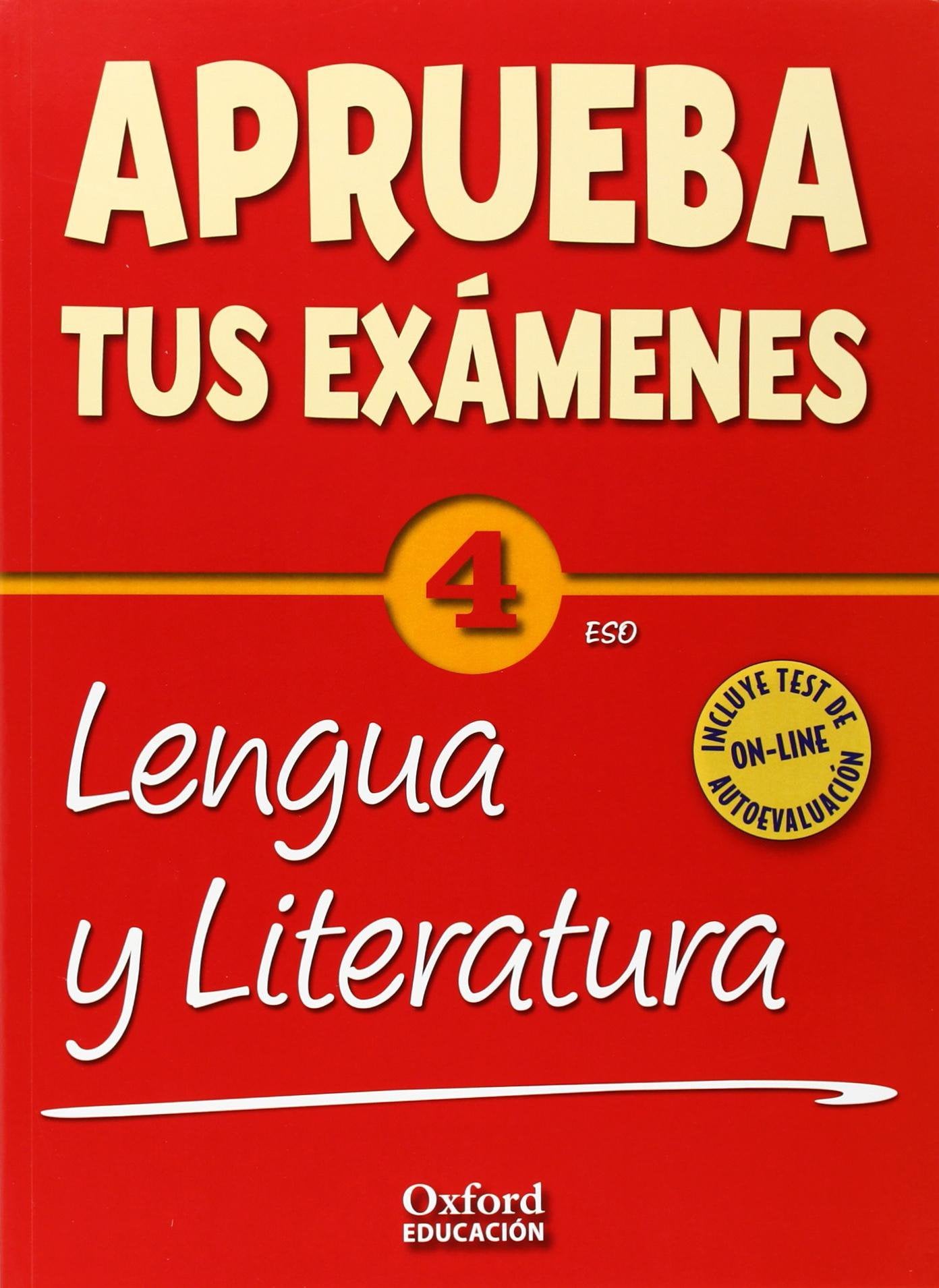 Aprueba tus exámenes Lengua 4º ESO Pack. Cuaderno Test 14º ESO book