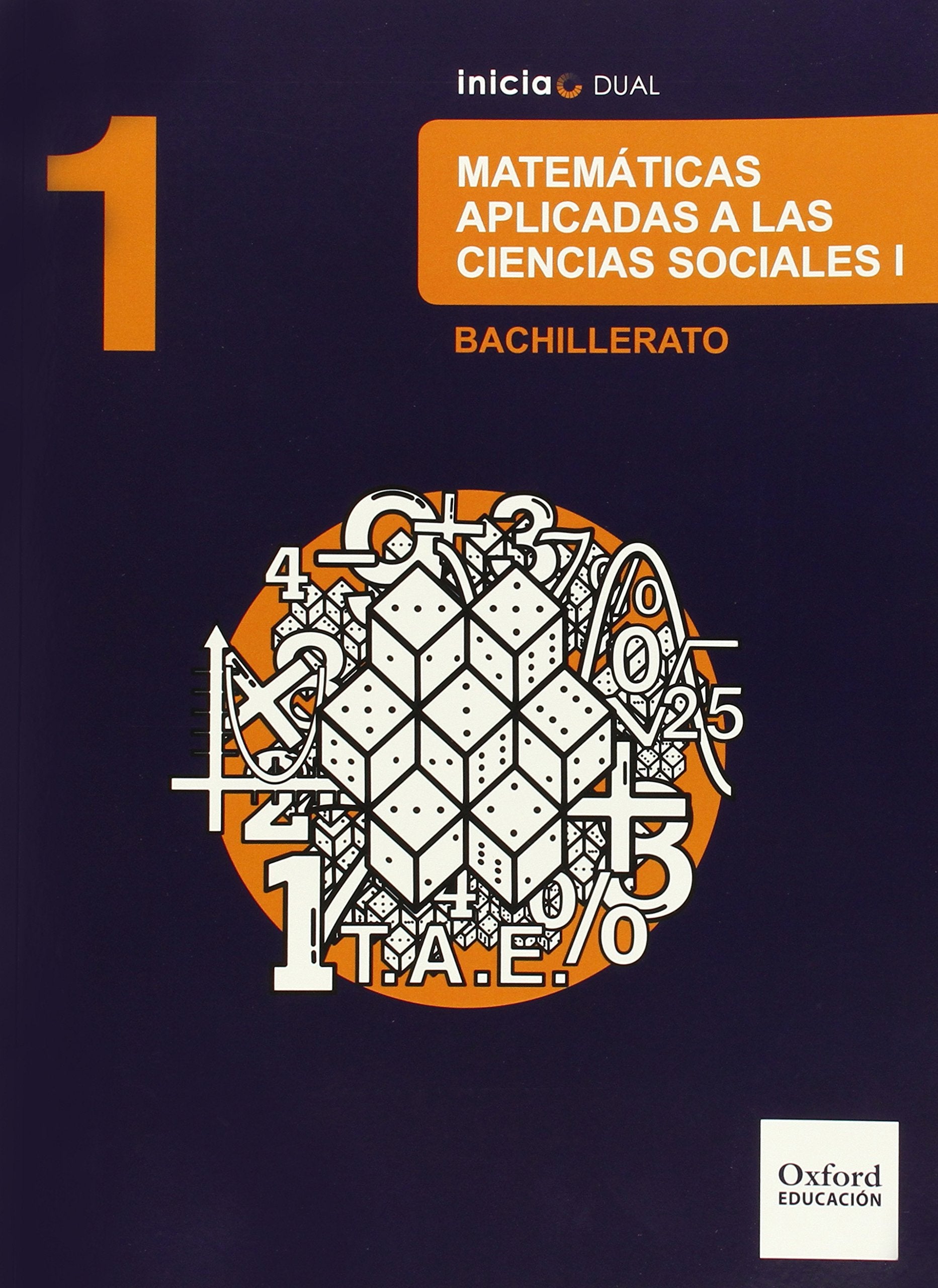 Matemáticas ciencias sociales 1 bachillerato Inicia Dual : libro del alumno Non-fiction