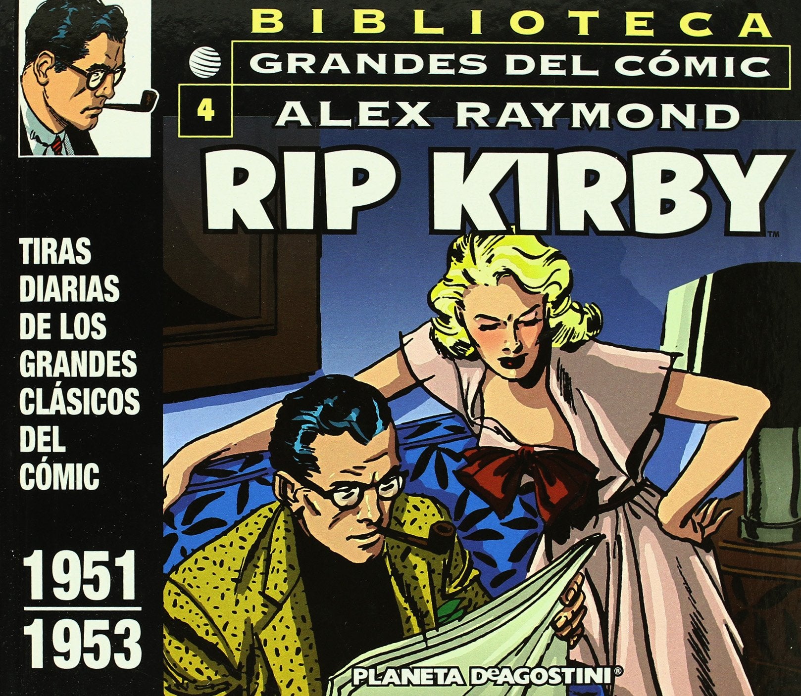 Rip Kirby : la traición de "Dedos" Moray 4 (Cómics Clásicos NO, Band 12) Manga