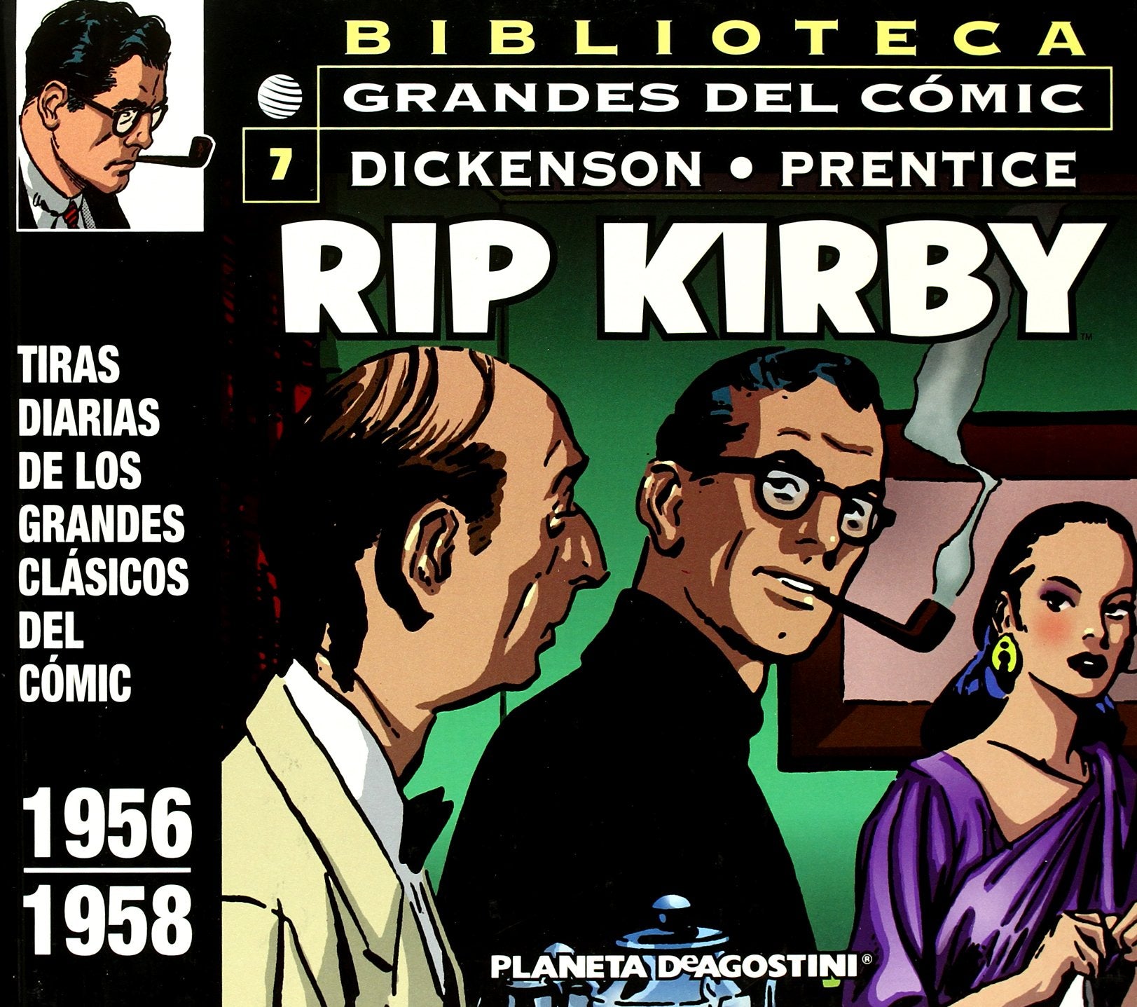 Rip Kirby : la bailarina ladrona 7 (Cómics Clásicos NO, Band 12) Manga