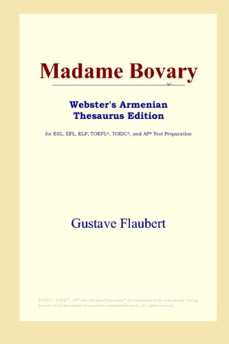 Madame Bovary (Webster's Armenian Thesaurus Edition) book