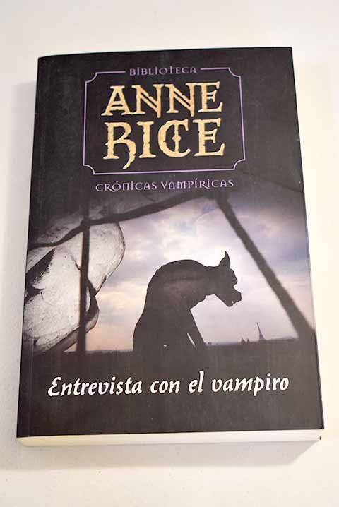 Entrevista con el vampiro book