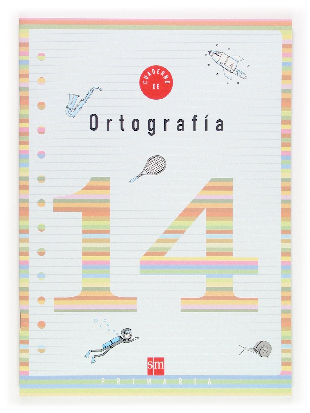 Cuaderno 14 de ortografía. 5 Primaria book