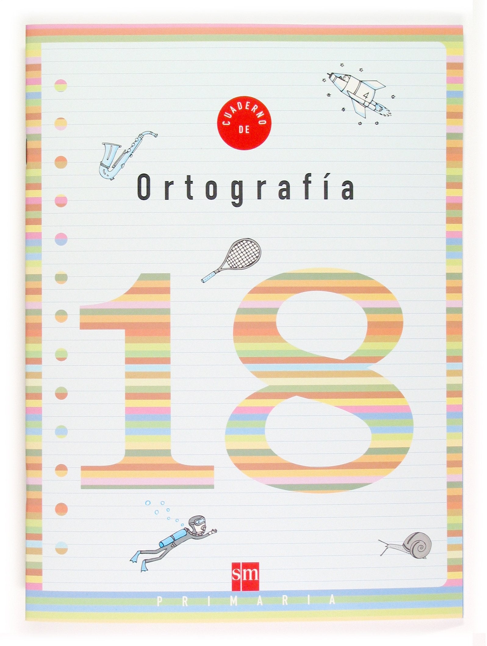 Cuaderno 18 de ortografía. 6 Primaria Non-fiction