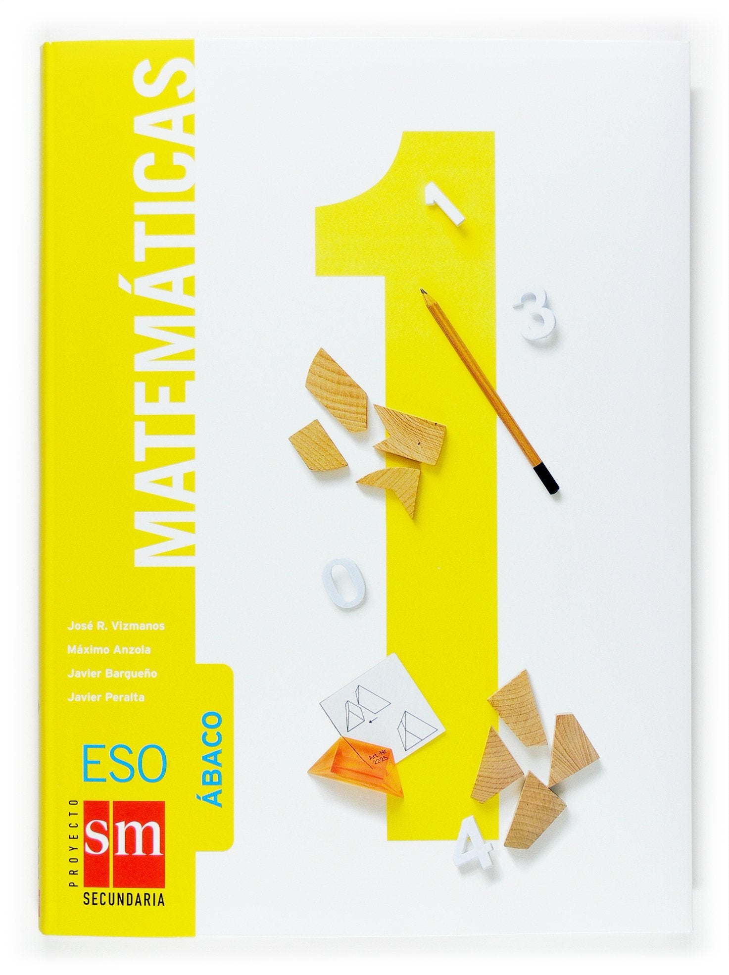 Ábaco, matemáticas, 1 ESO book