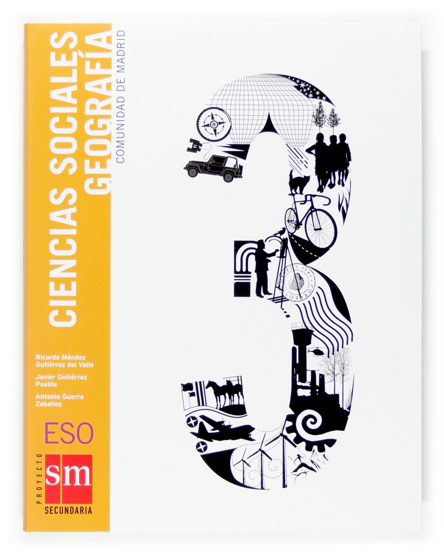 Ciencias sociales, geografía, 3 ESO (Madrid) Books