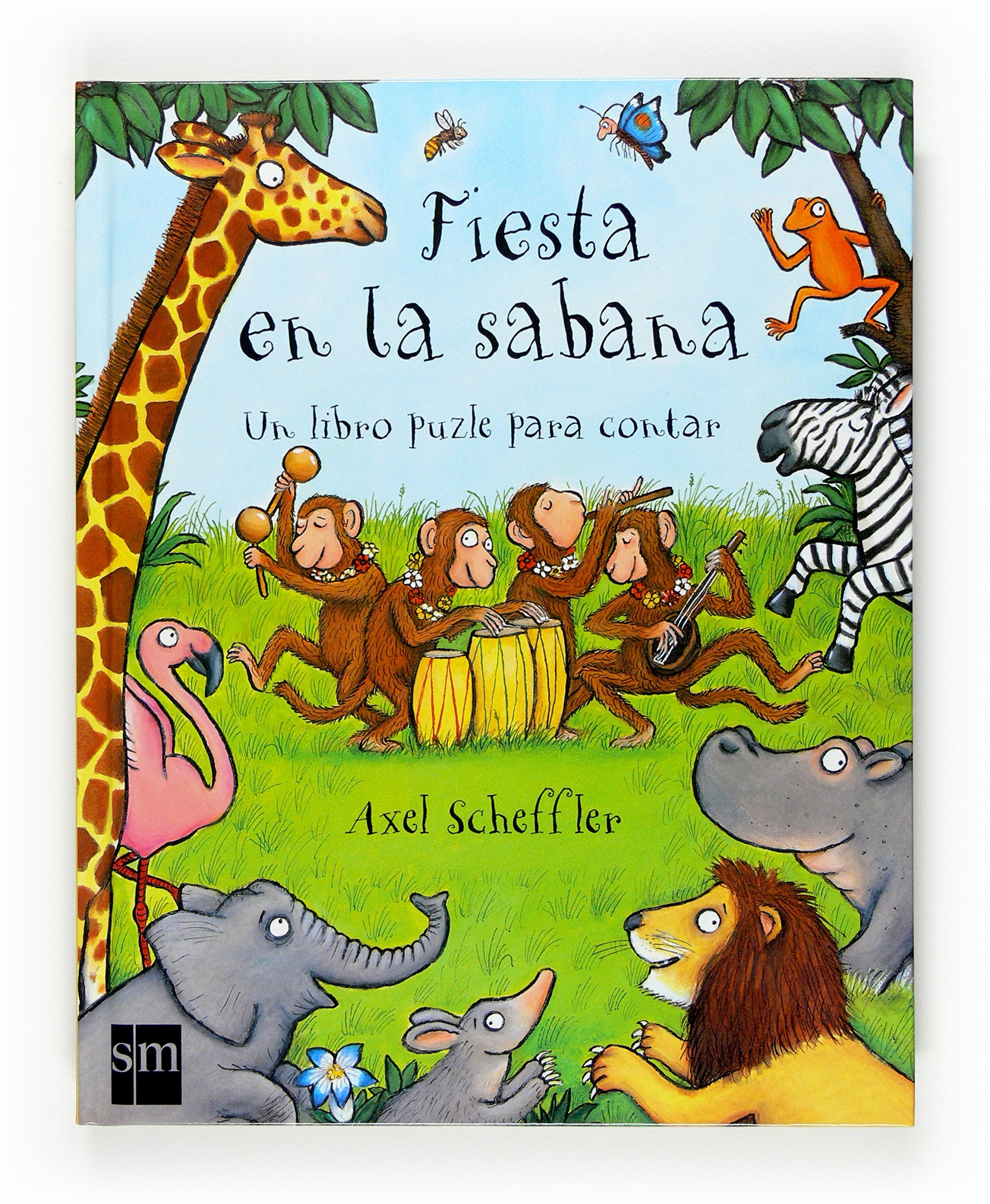 Fiesta en la sabana. Libro puzle (Libro-puzzle) Social Sciences