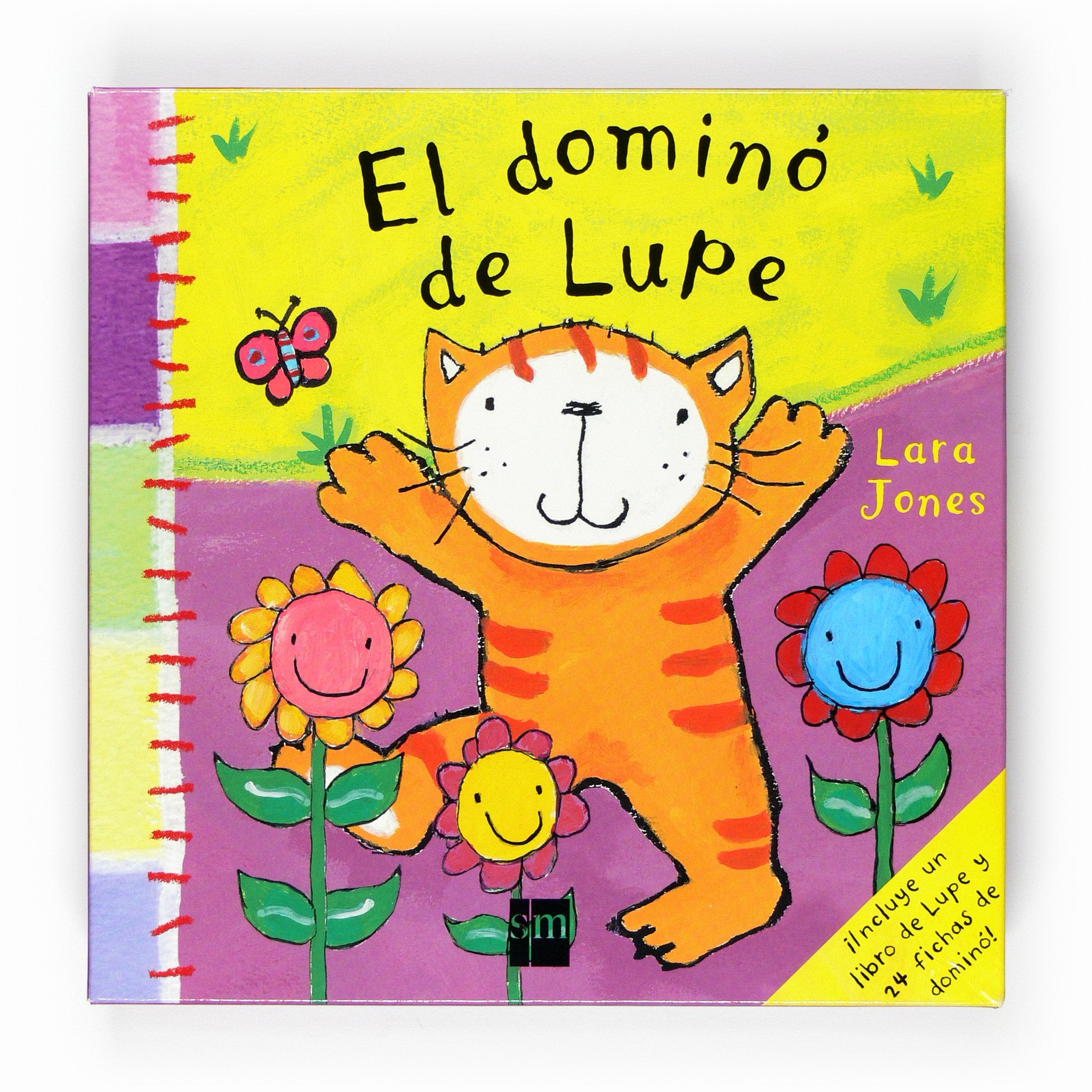 El domino de Lupe / Poppy Cat's Domino Fun book