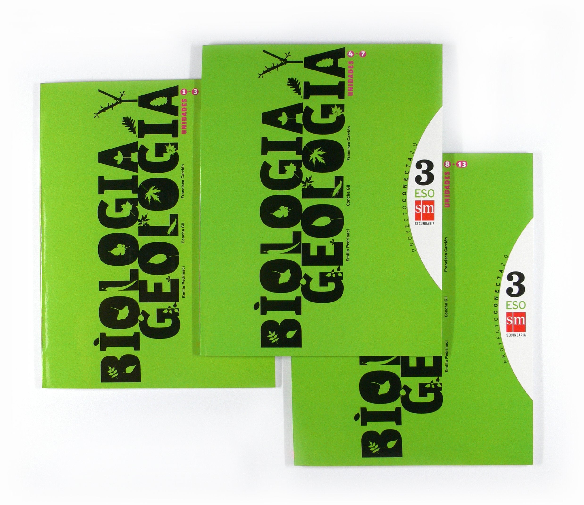 Biología y geología. 3 ESO. Conecta 2.0. Trimestres book