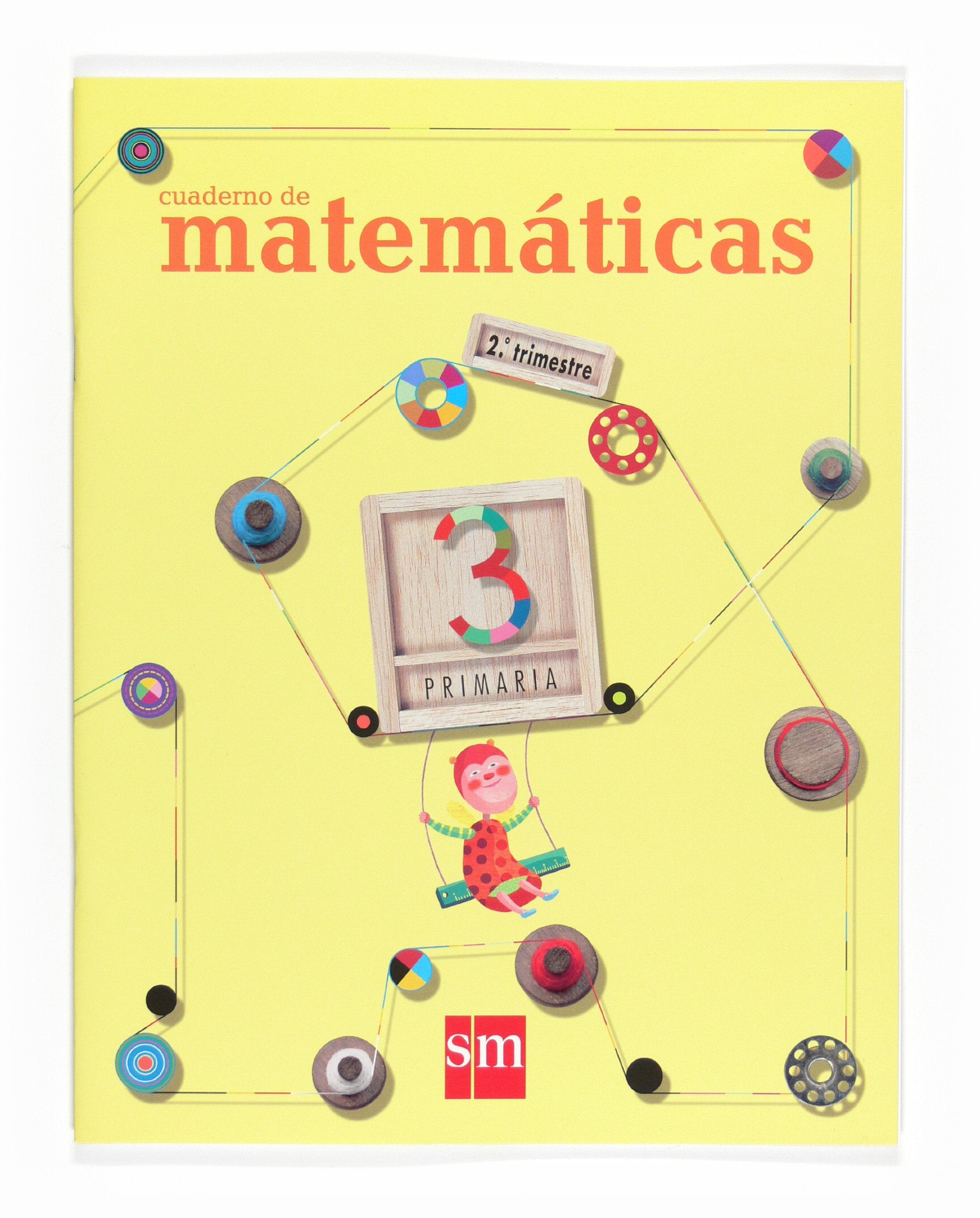 Cuaderno de Matemáticas. 3 Primaria, 2 Trimestre book