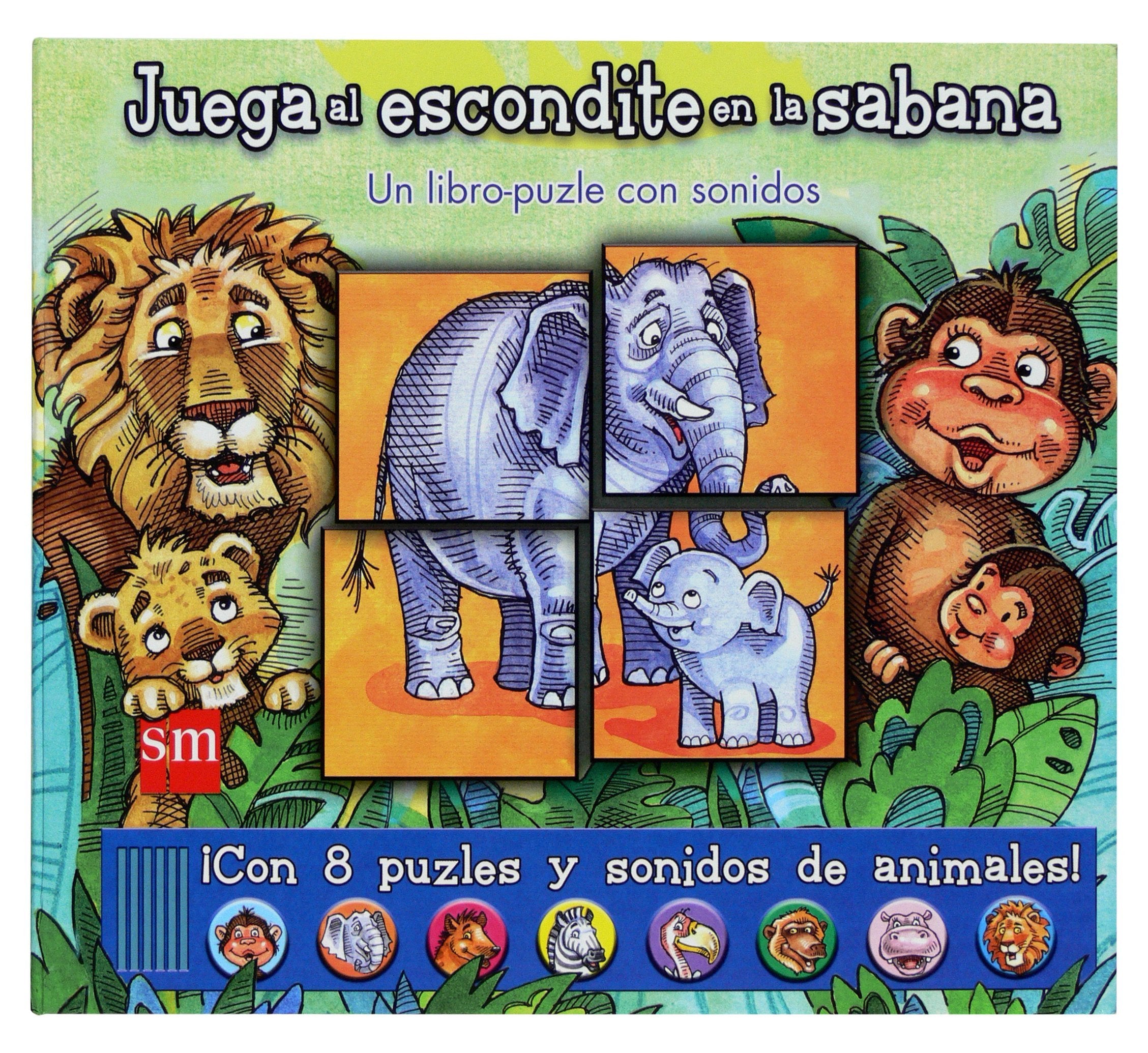 Juega al escondite en la sabana book