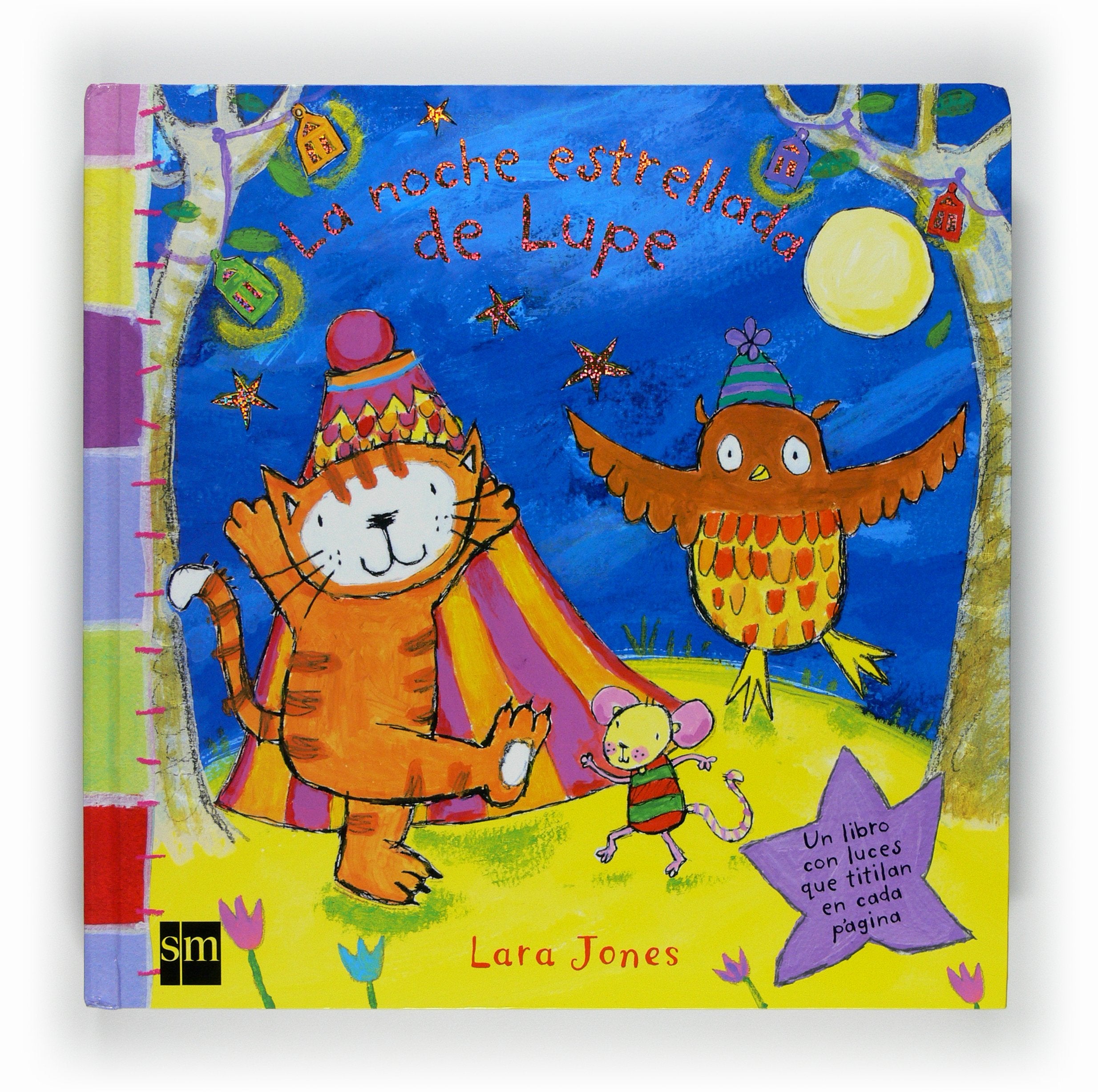 La noche estrellada de Lupe/ Poppy Cat's Sparkly Night book