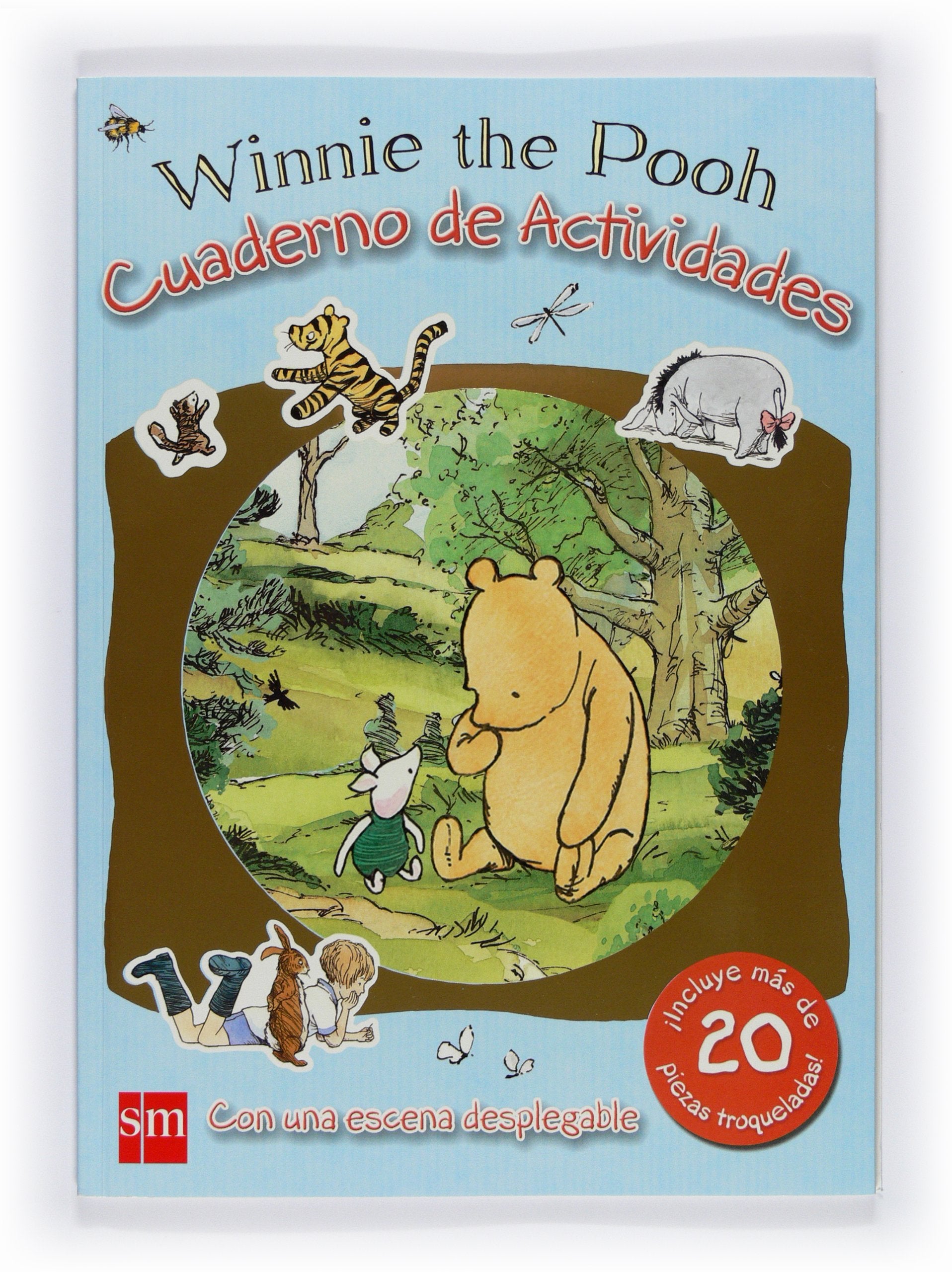 Cuaderno de actividades Winnie the Pooh book