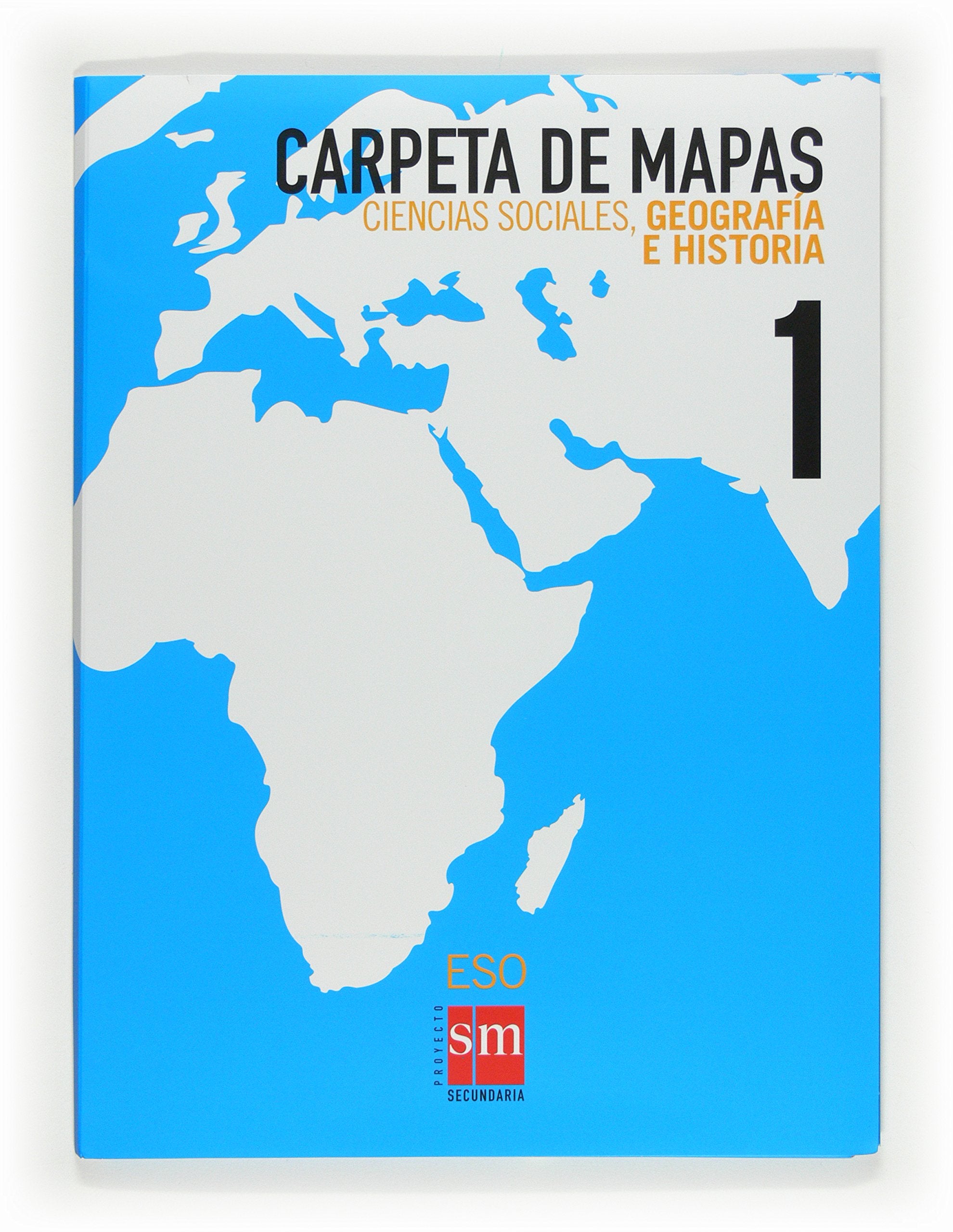 Ciencias sociales, geografía e historia. 1 ESO. Carpeta de mapas Natural Sciences