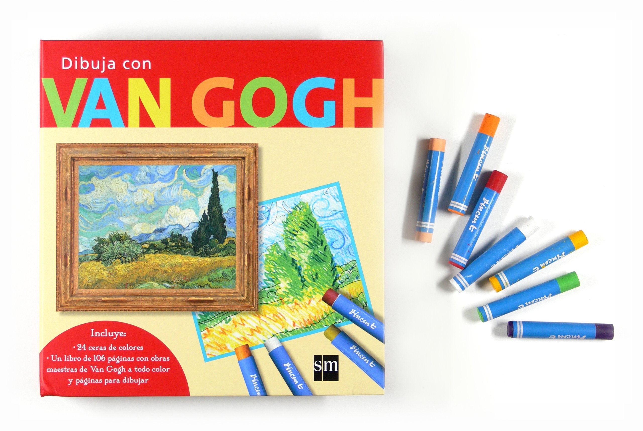 Dibuja con Van Gogh book