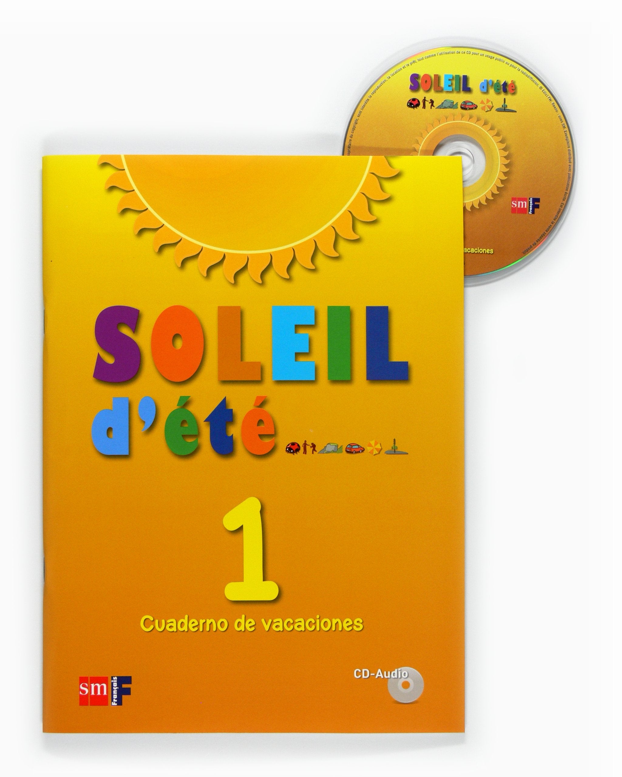 Soleil d'été. 1 ESO. Cuaderno de vacaciones book