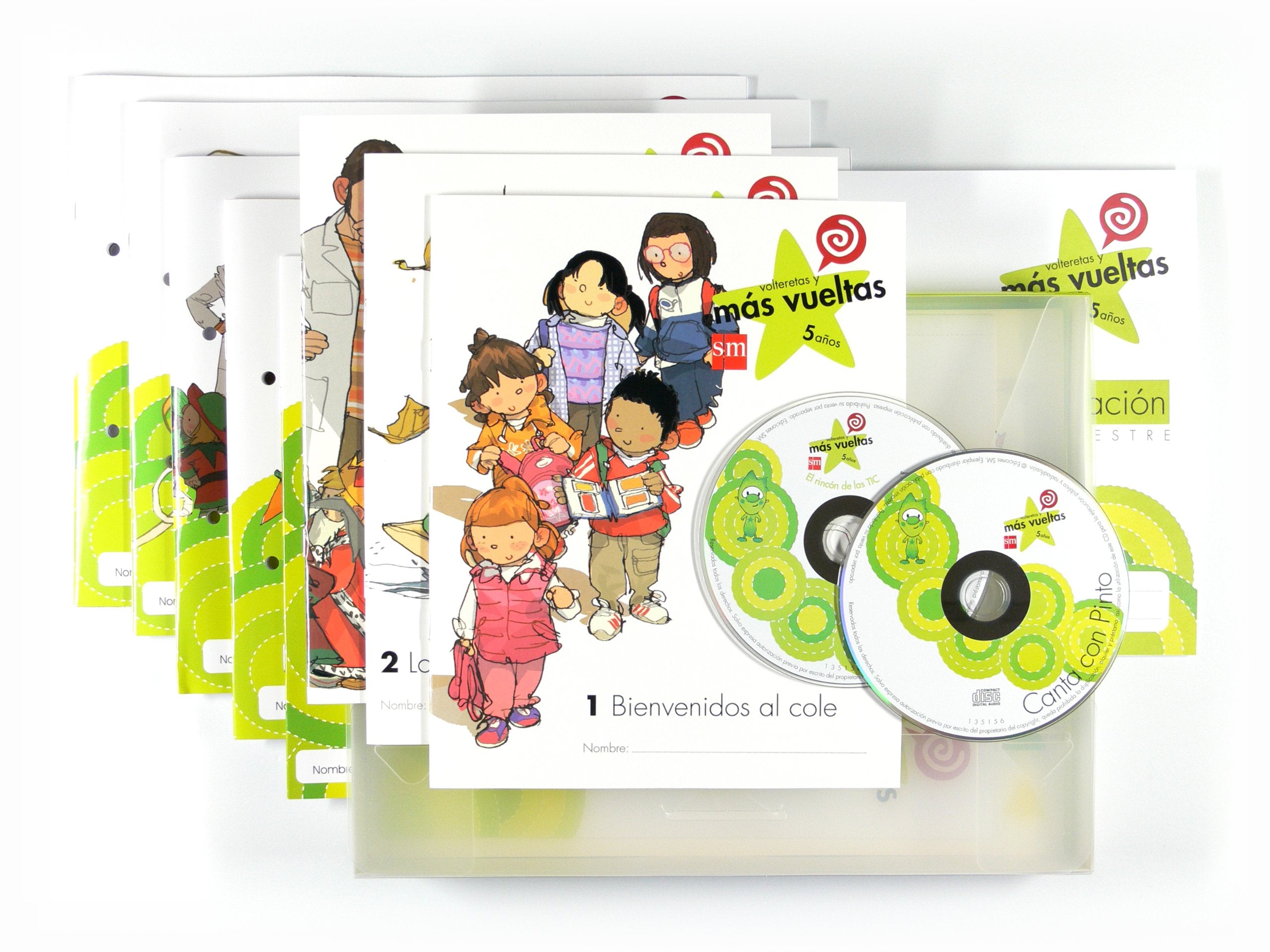 Volteretas y más vueltas. 5 años, 1 Trimestre book