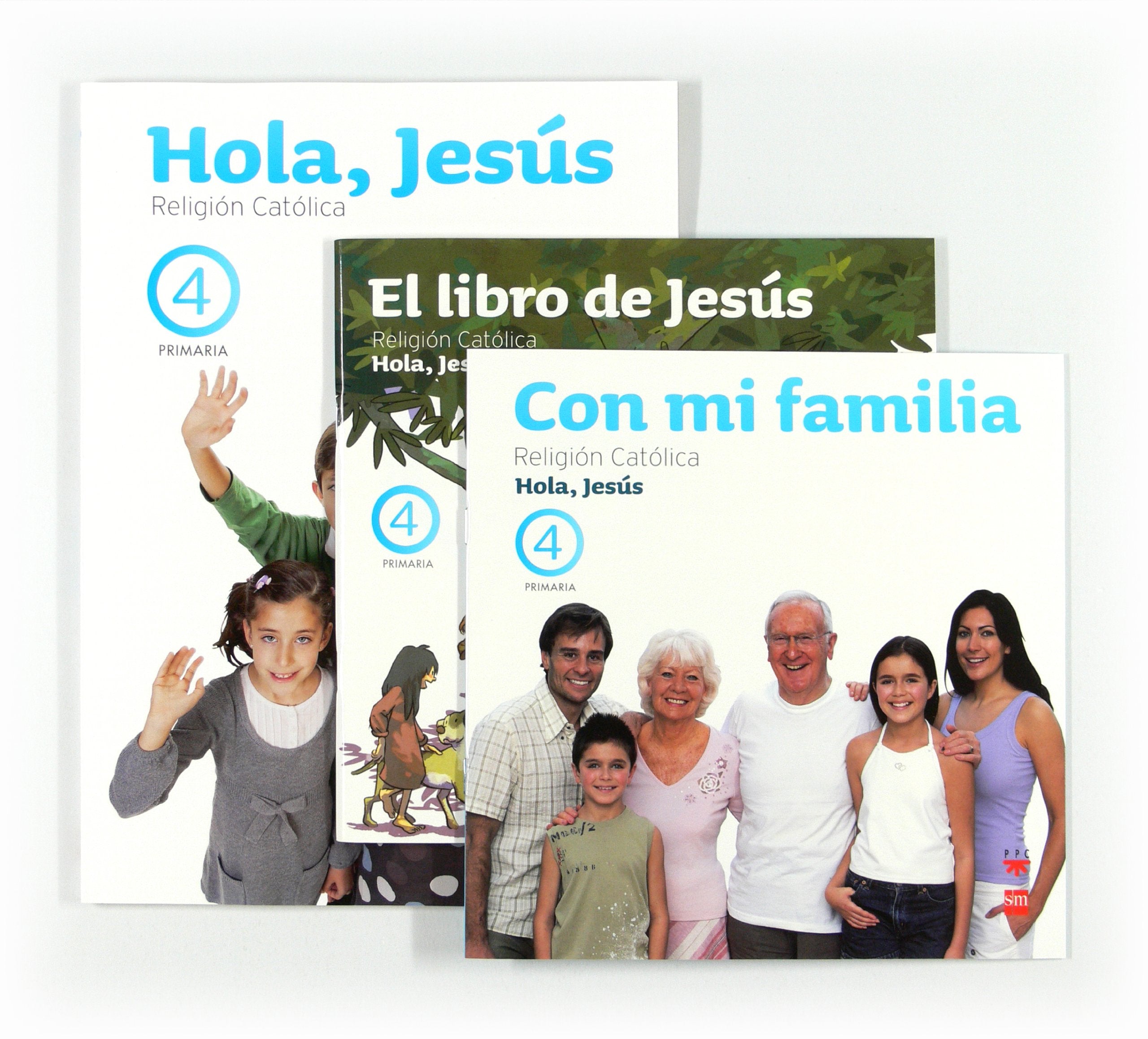 Religión católica. Hola, Jesús. 4 Primaria Books