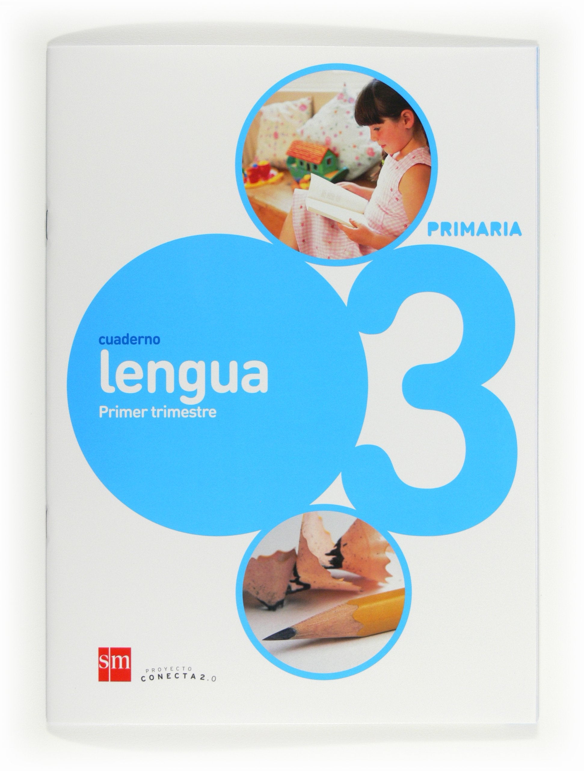 Cuaderno de lengua. 3 Primaria, 1 Trimestre. Conecta 2.0 book