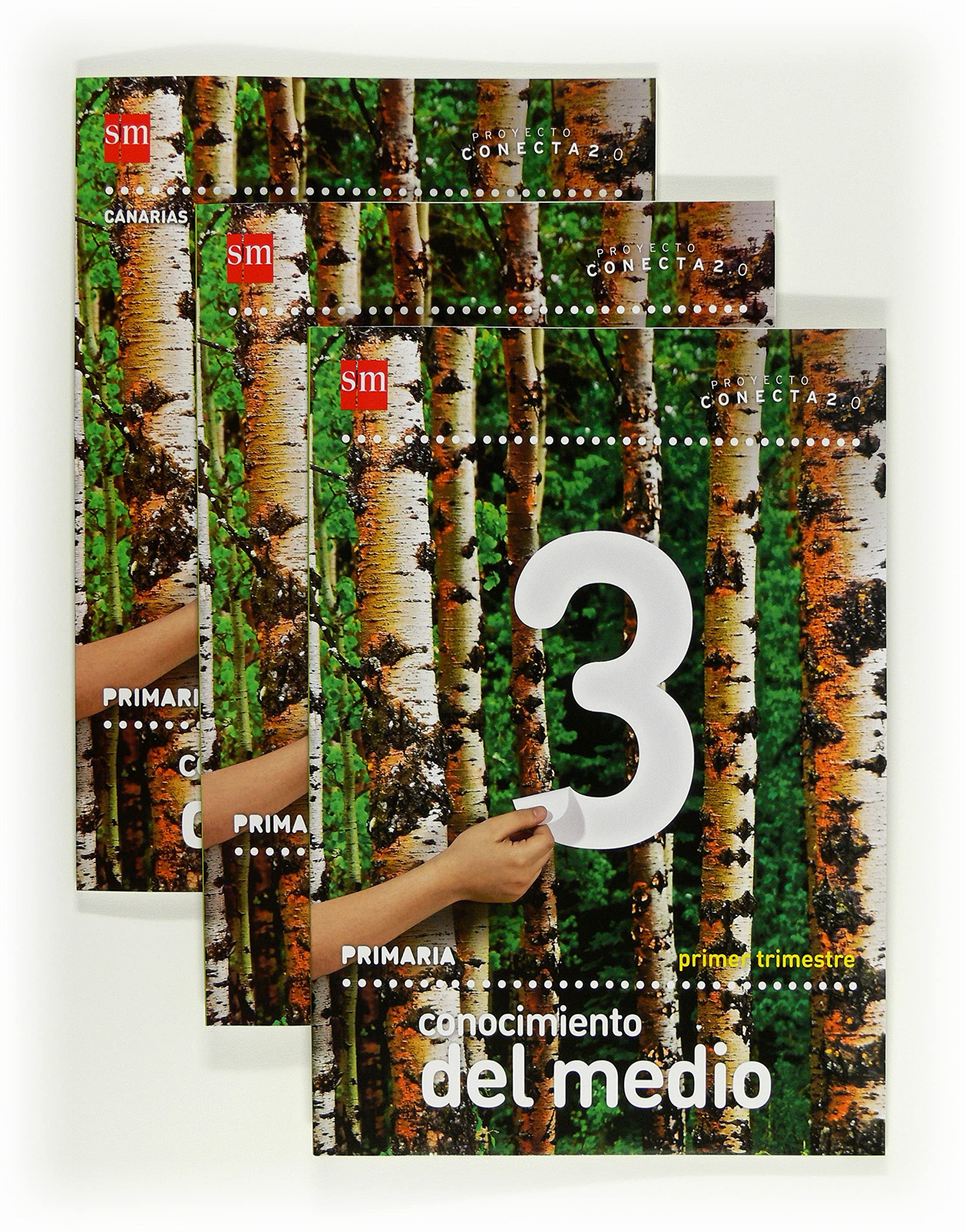 Conocimiento del medio. 3 Primaria. Conecta 2.0. Canarias. Trimestres Books