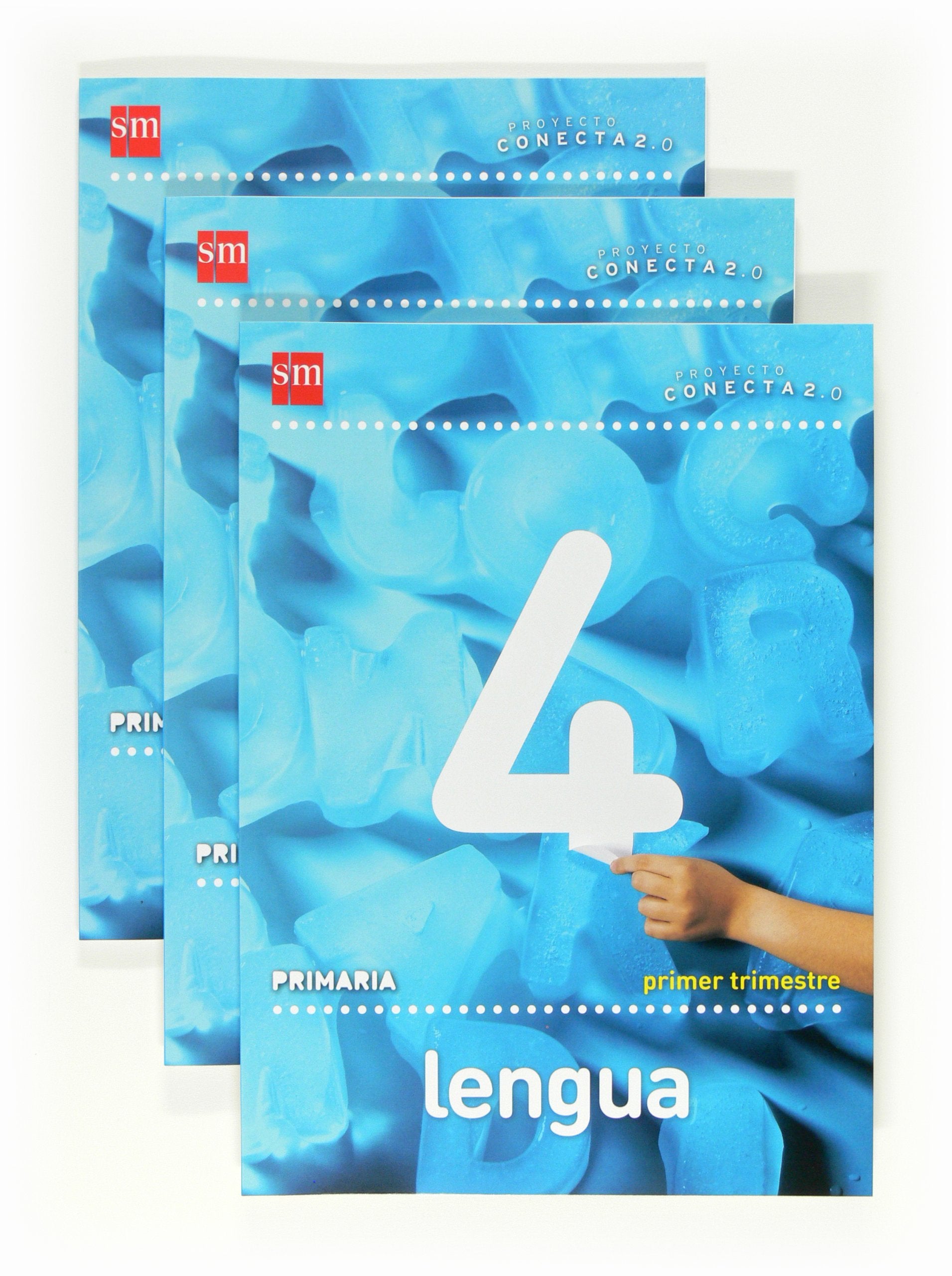 Lengua. 4 Primaria. Conecta 2.0. Trimestres book