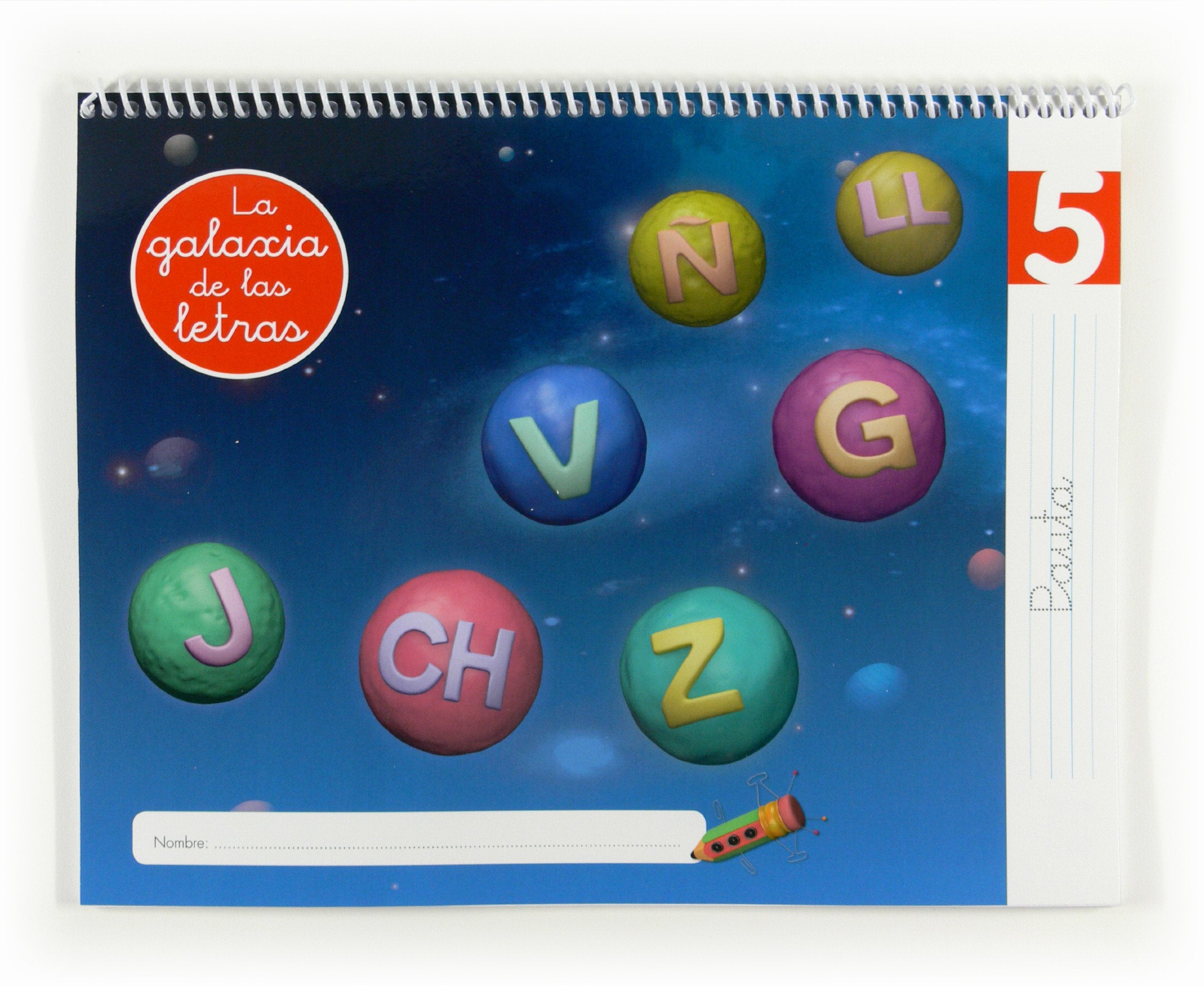 La galaxia de las letras, lectoescritura, Educación Infantil, 5 años. Pauta 5 Non-fiction
