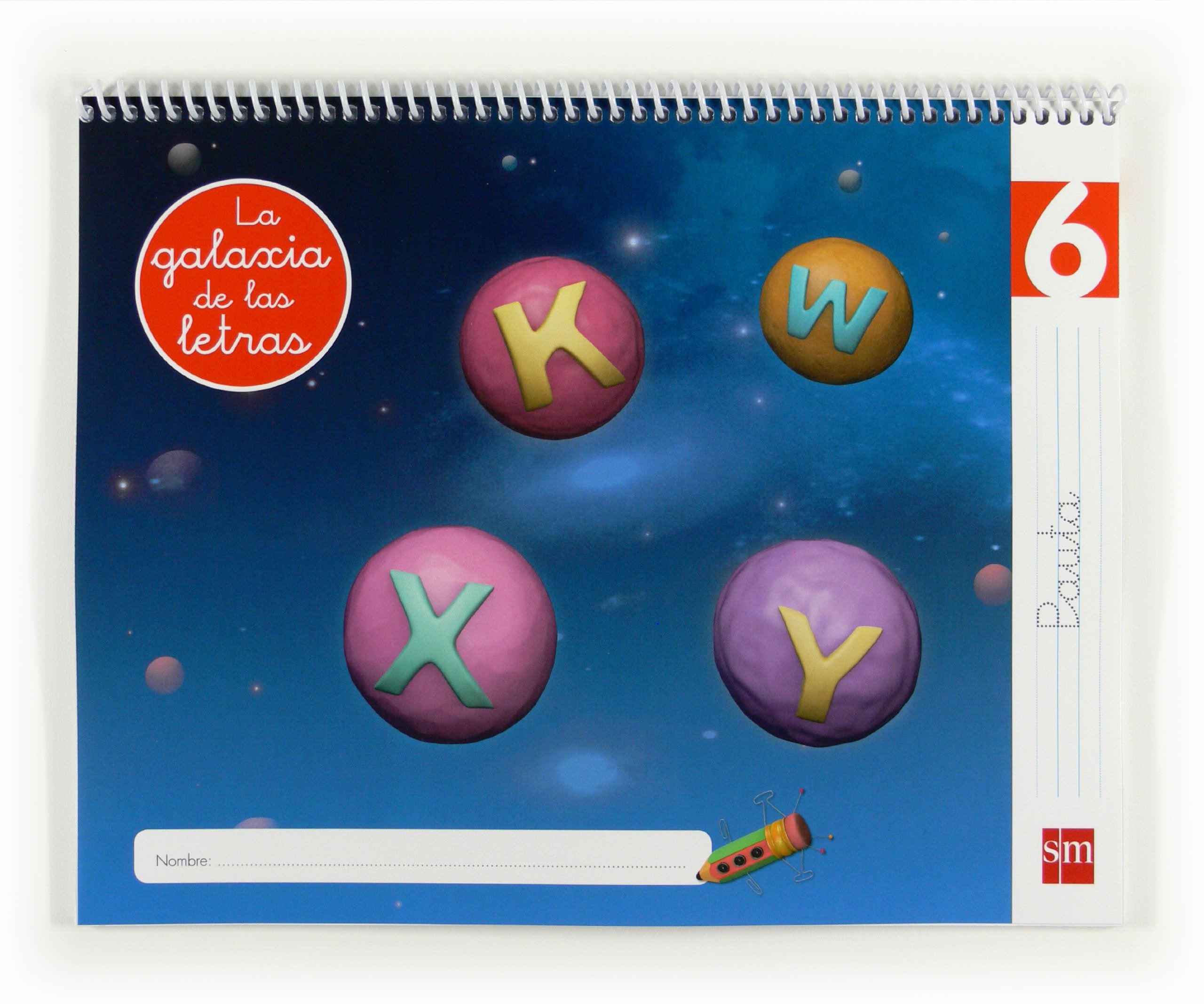 Lectoescritura 6, Pauta. La galaxia de las letras Study Guides