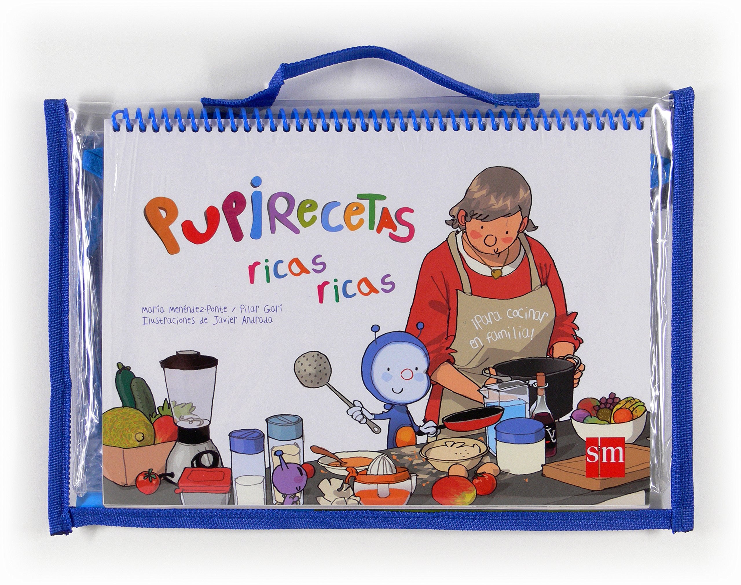 Pack libro de recetas de Pupi con delantal de regalo book