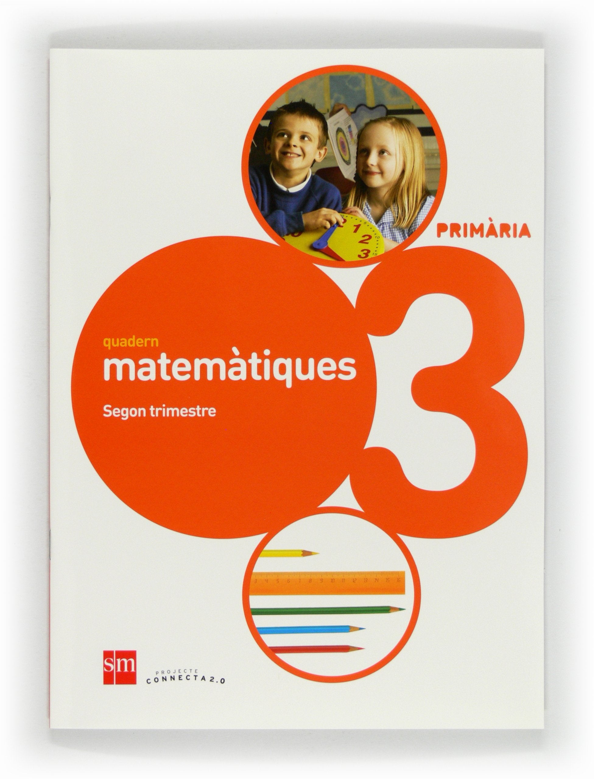 Quadern de matemàtiques. 3 Primària, 2 Trimestre. Connecta 2.0 Non-fiction