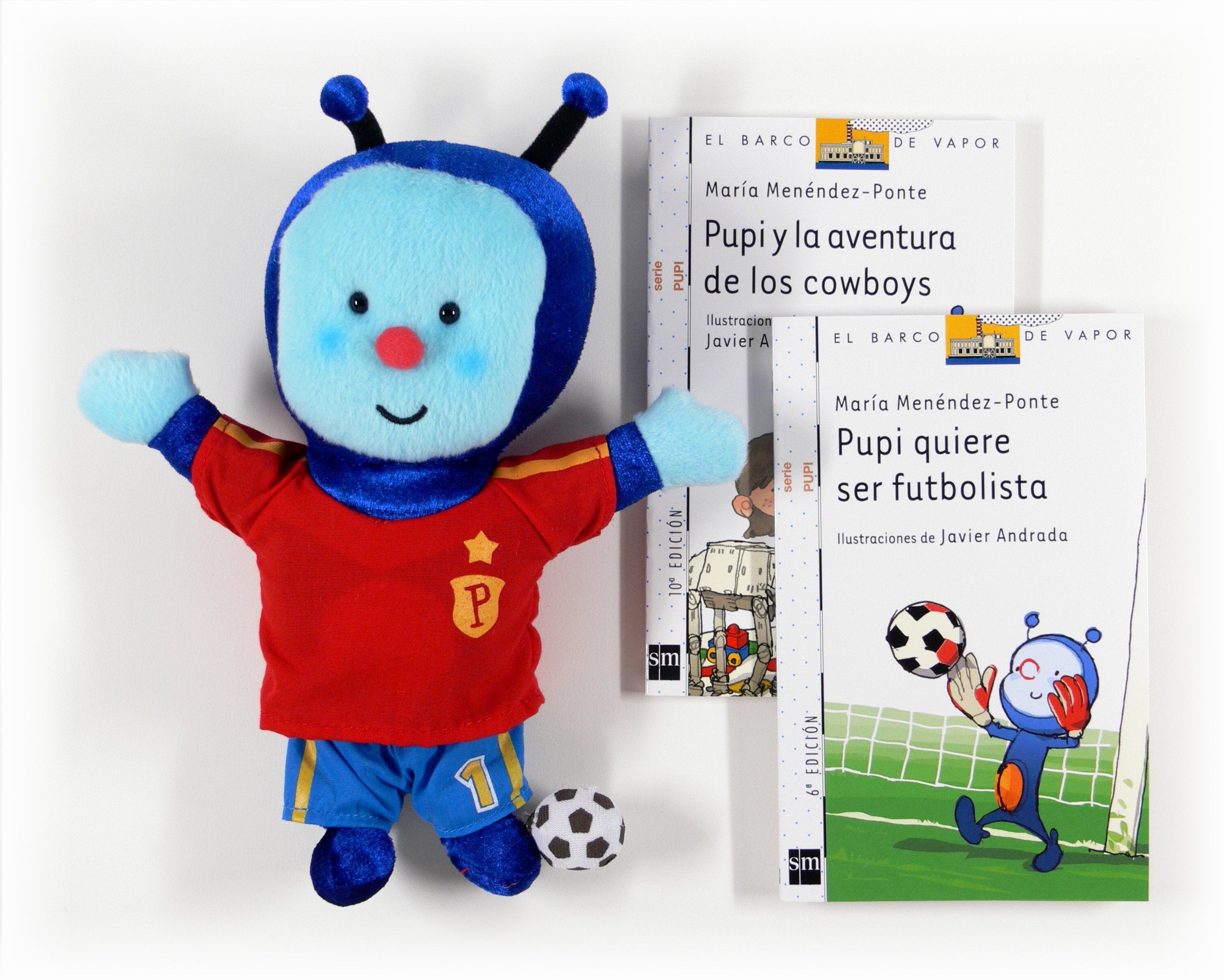 Pack Pupi futbolista book