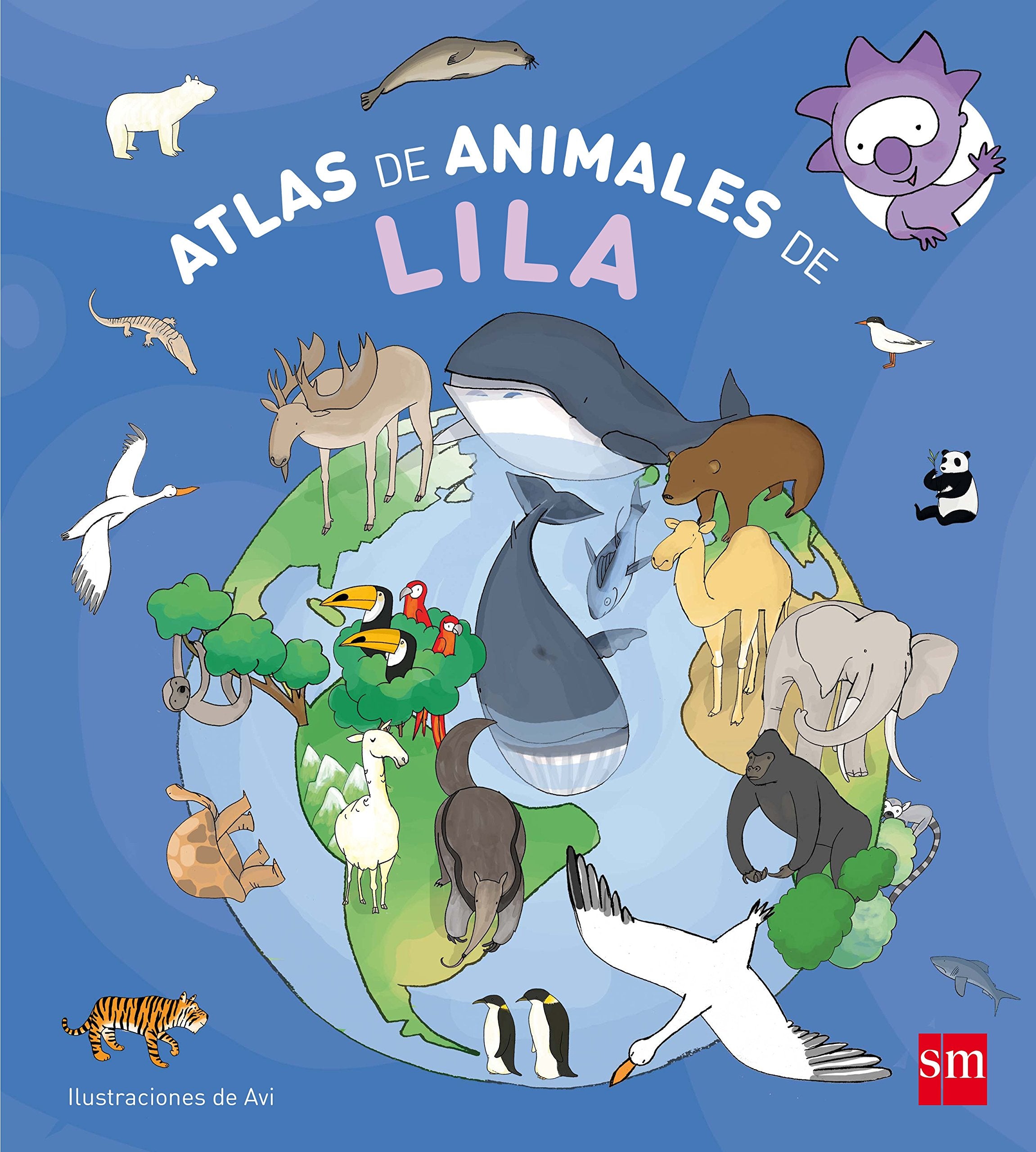 Colegitos. Atlas de animales de Lila Social Sciences