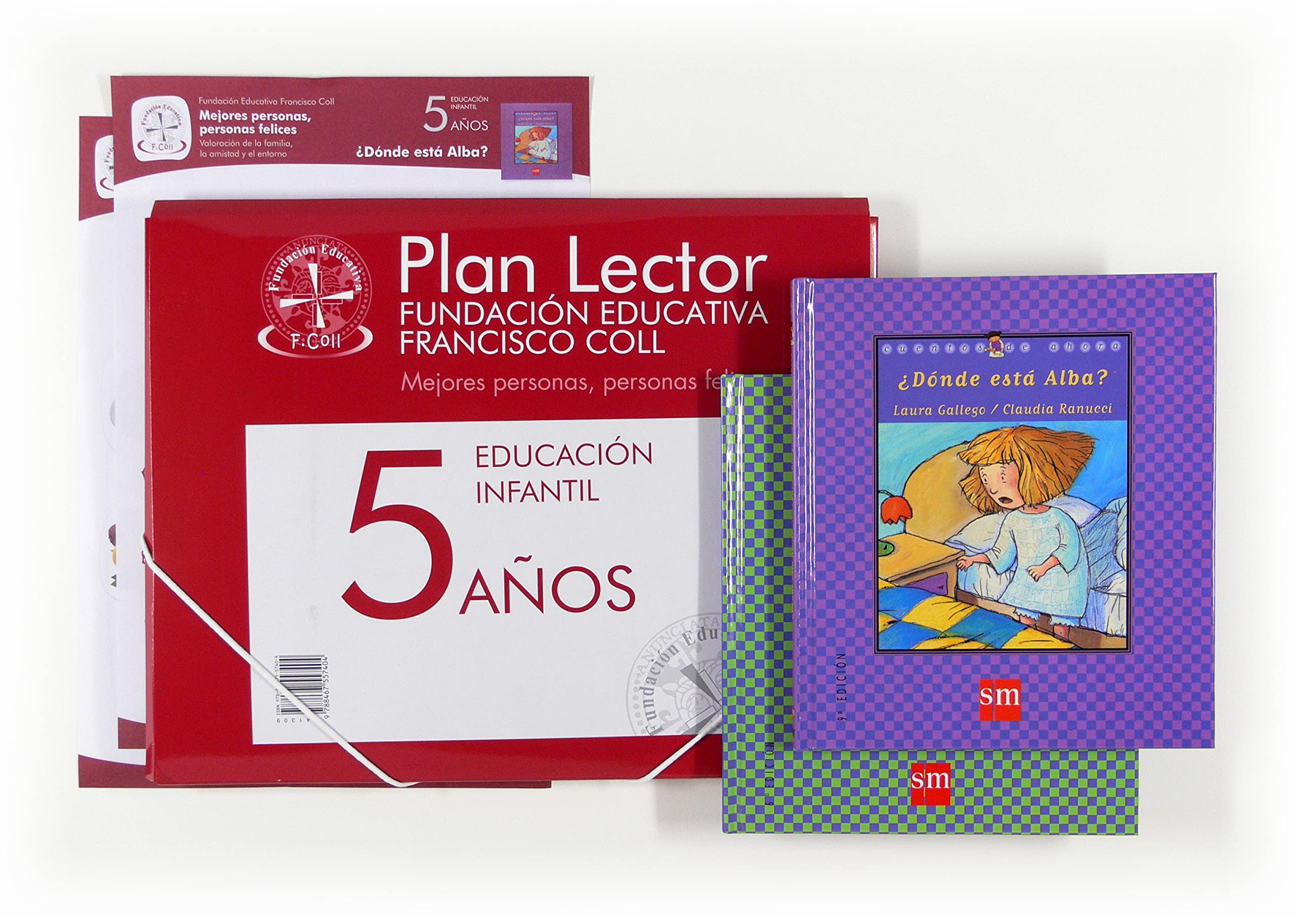 Plan lector Fundación Educativa Francisco Coll: Mejores personas, personas felices. 5 años Study Guides