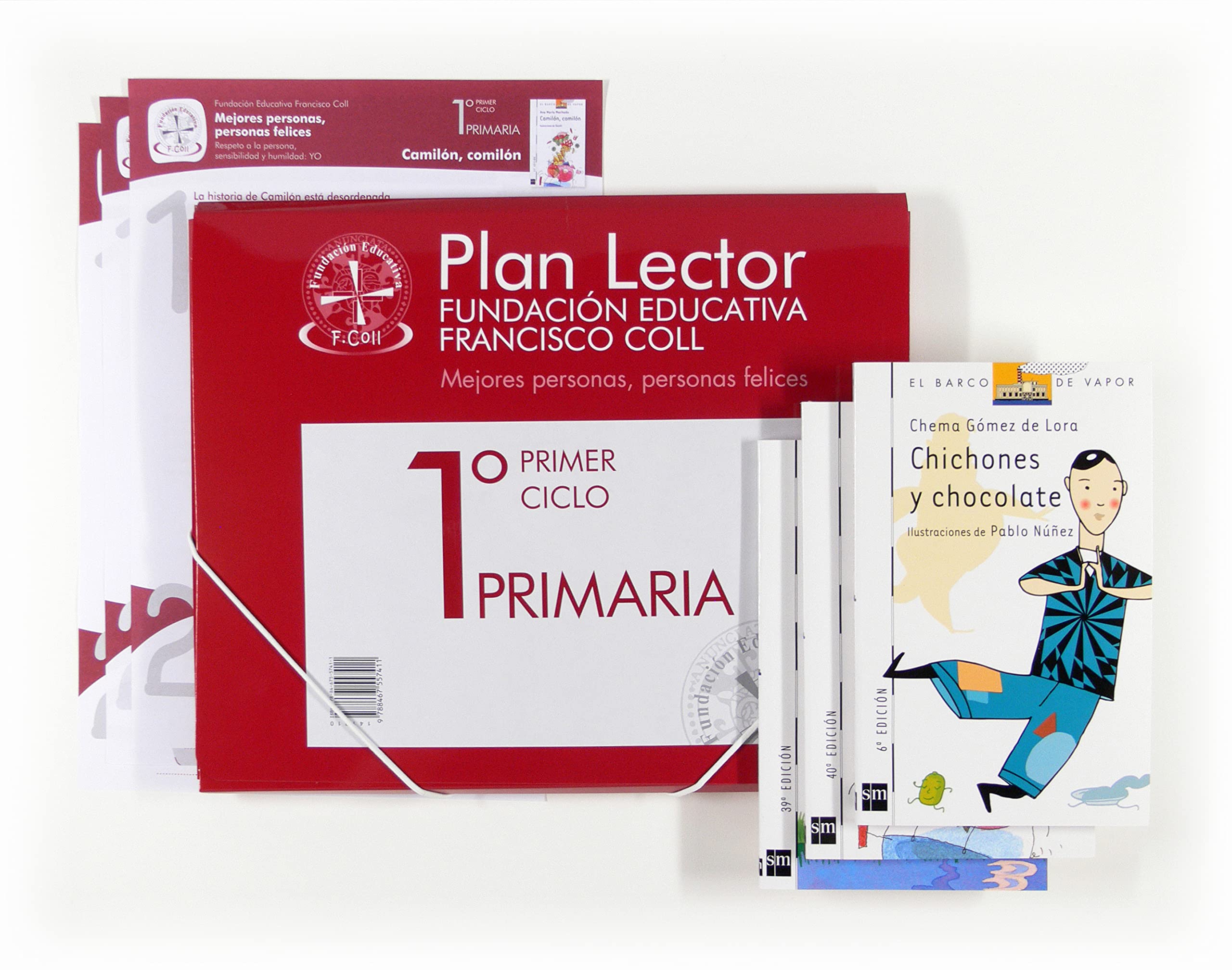 Plan lector Fundación Educativa Francisco Coll: Mejores personas, personas felices. 1 Primaria Study Guides