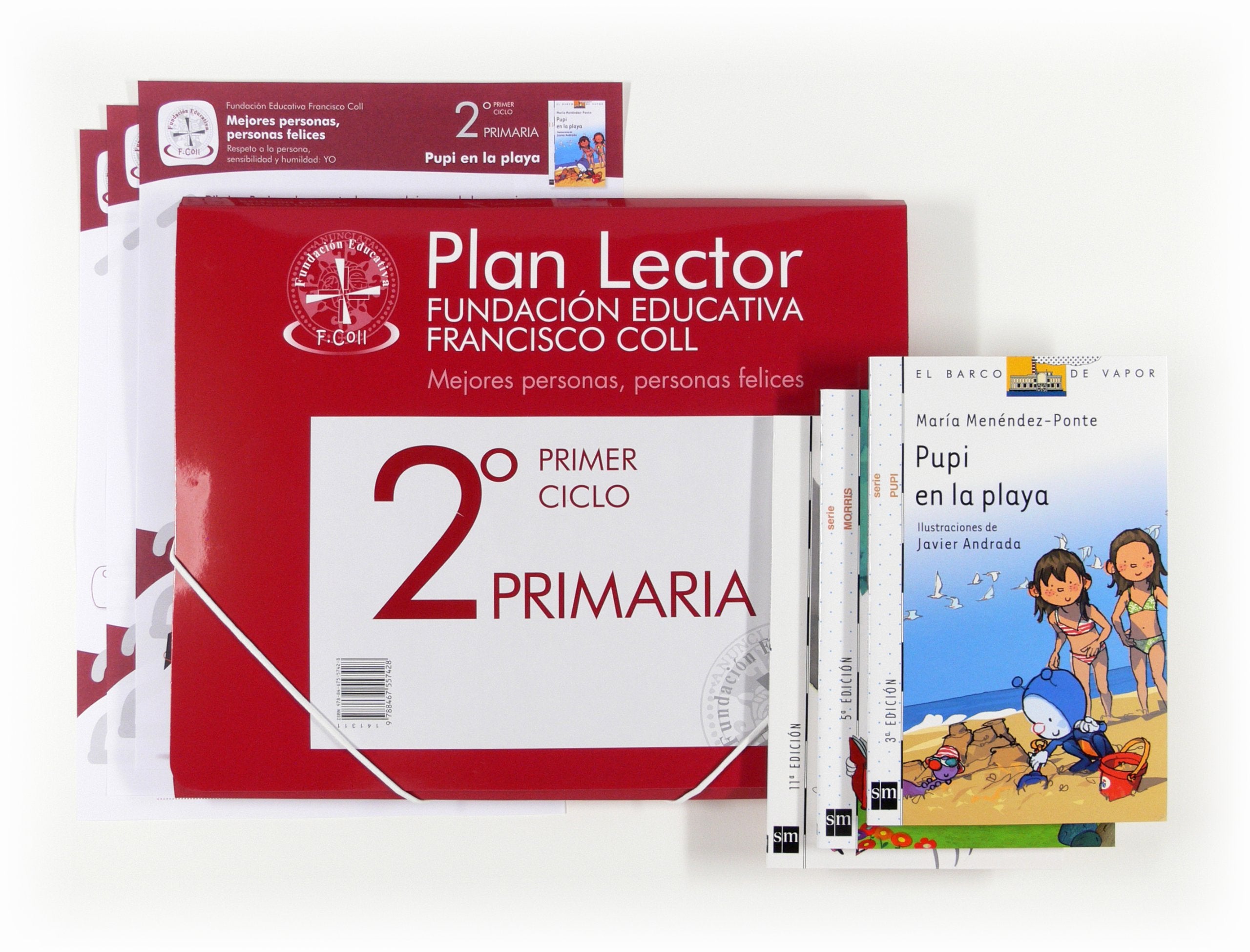 Plan lector Fundación Educativa Francisco Coll: Mejores personas, personas felices. 2 Primaria Study Guides