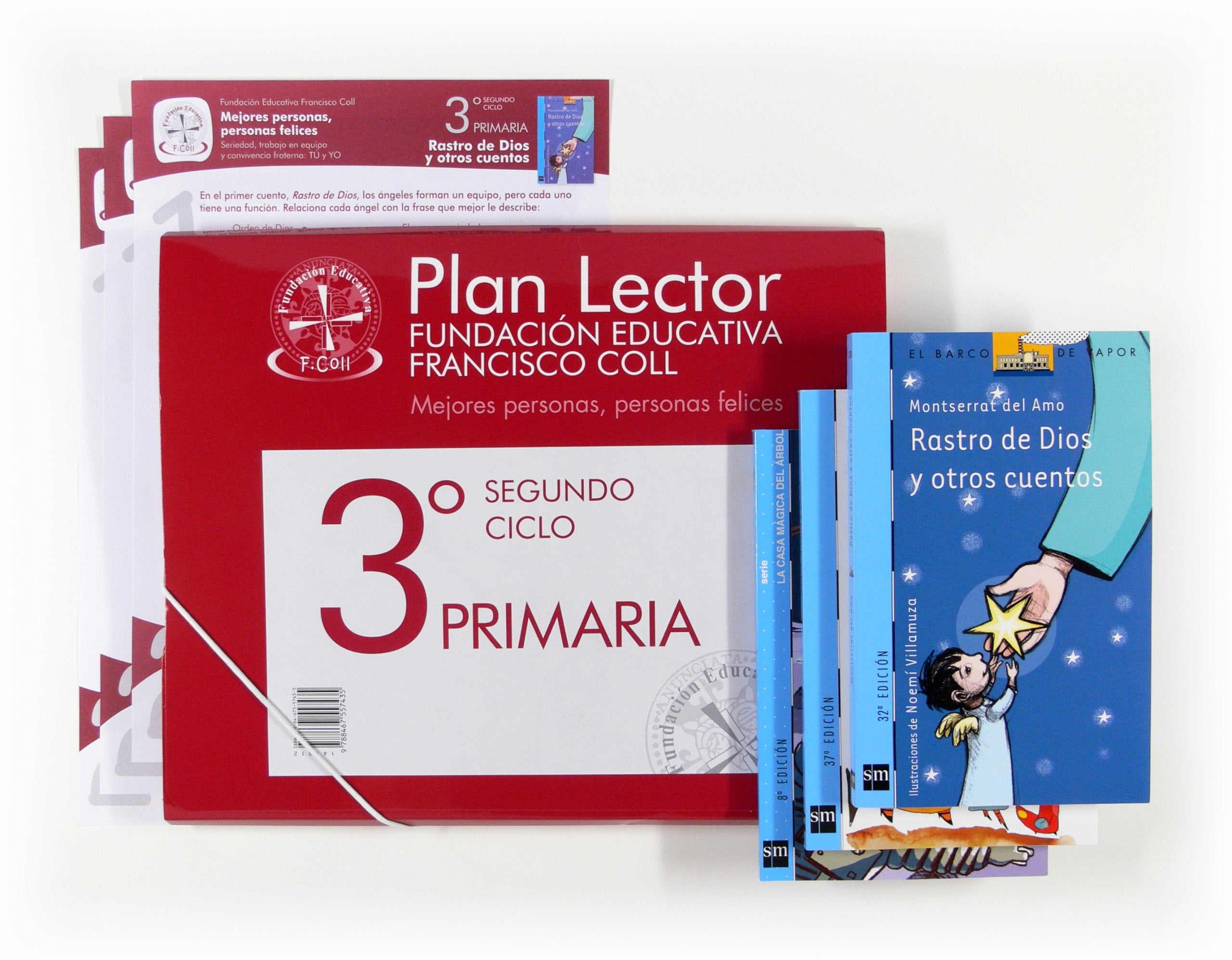 Plan lector Fundación Educativa Francisco Coll: Mejores personas, personas felices. 3 Primaria Study Guides