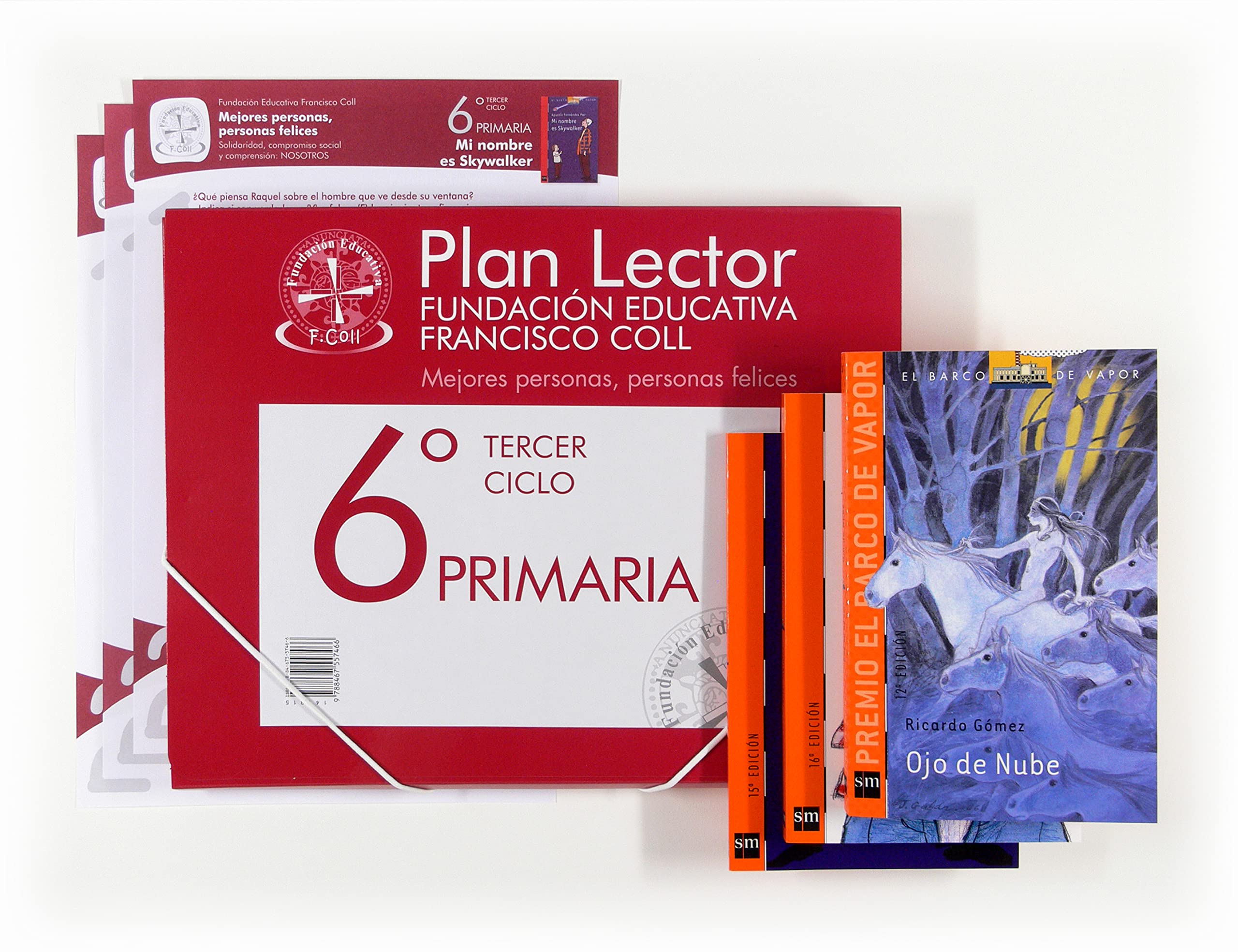 Plan lector Fundación Educativa Francisco Coll: Mejores personas, personas felices. 6 Primaria Study Guides