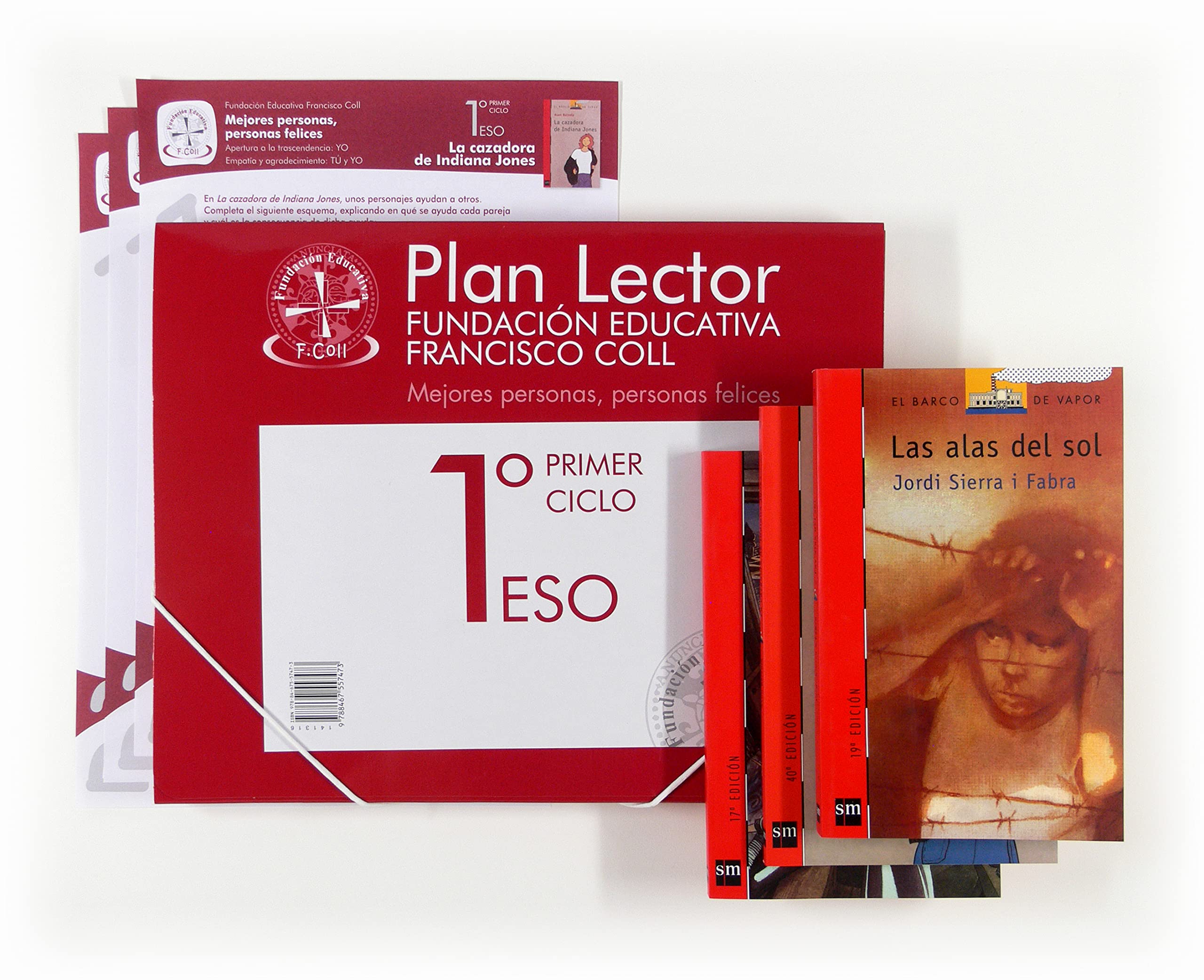 Plan lector Fundación Educativa Francisco Coll: Mejores personas, personas felices. 1 ESO Study Guides
