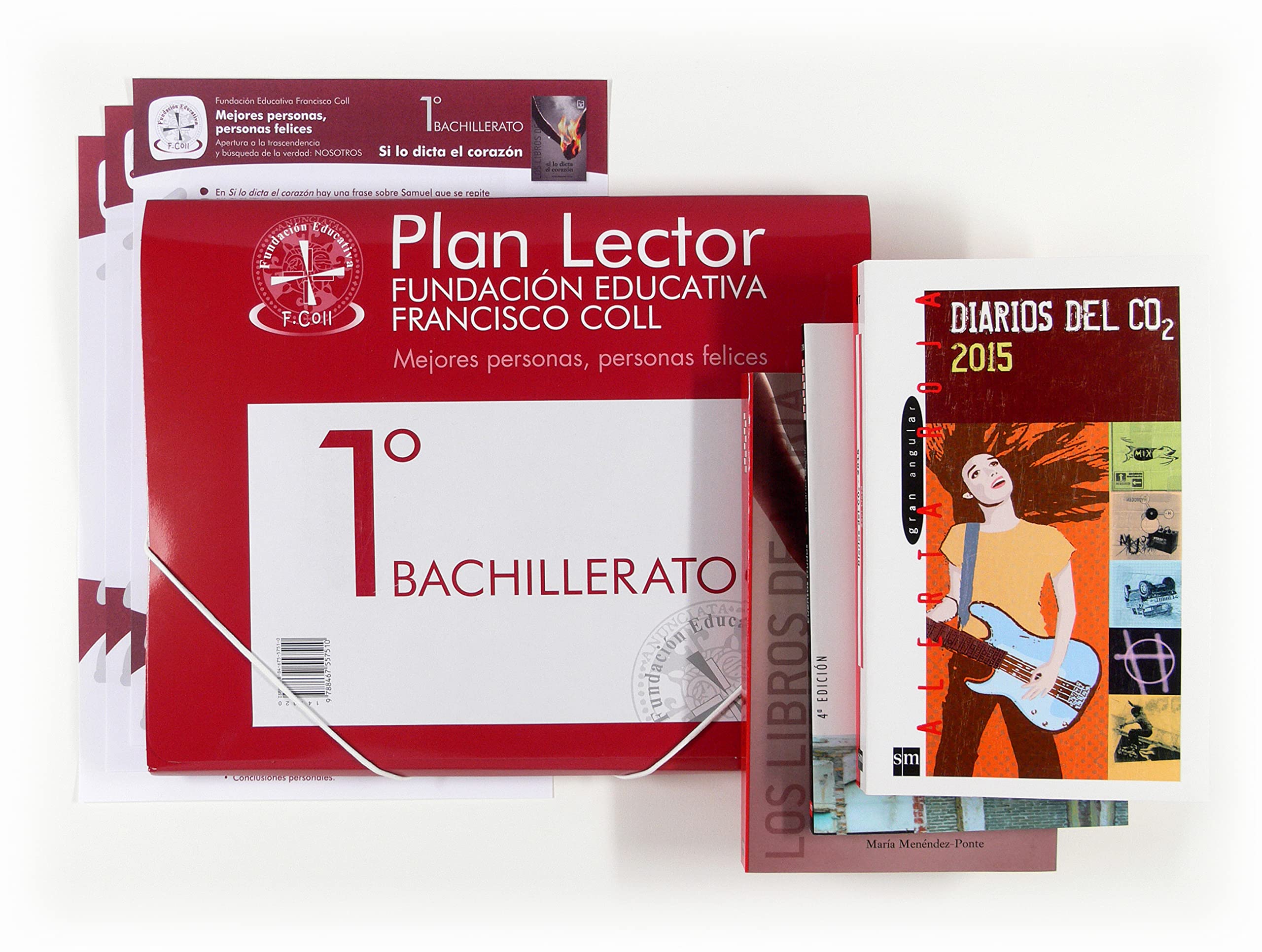 Plan lector Fundación Educativa Francisco Coll: Mejores personas, personas felices. 1 Bachillerato Study Guides