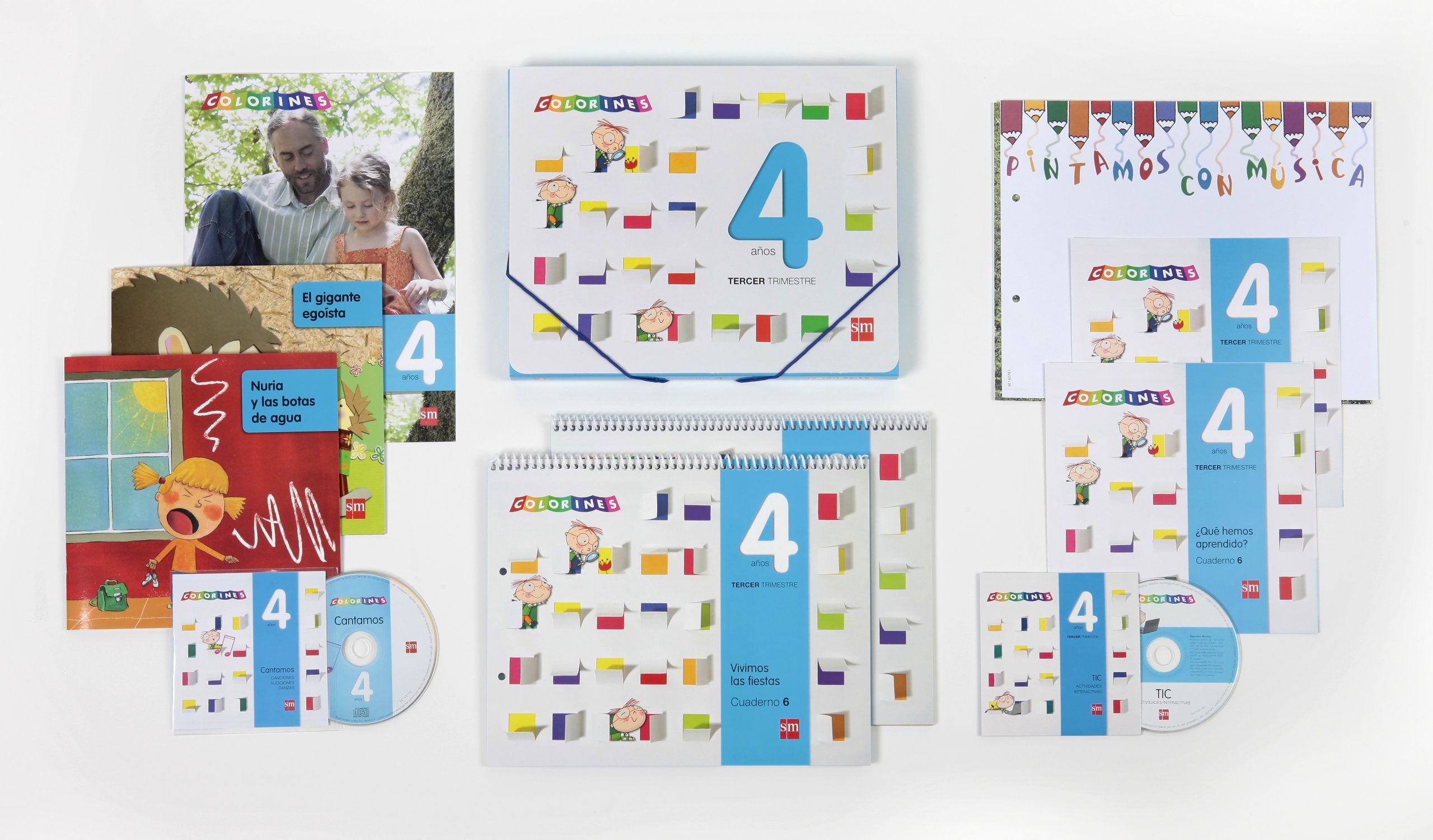 Nuevo Colorines 4 anos/3er Trimestre book