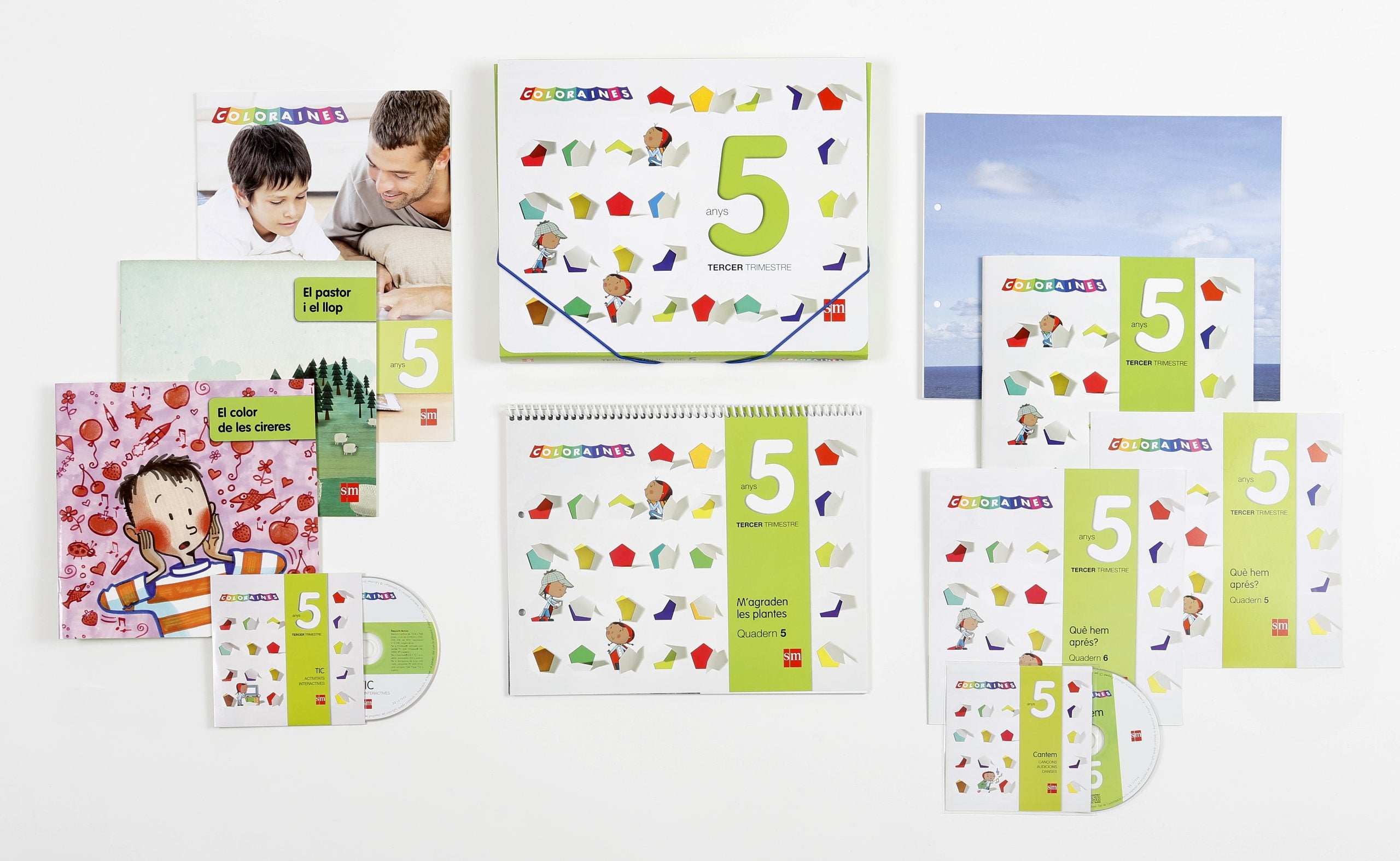 Coloraines, Educació Infantil, 5 anys. 3 trimestre Study Guides