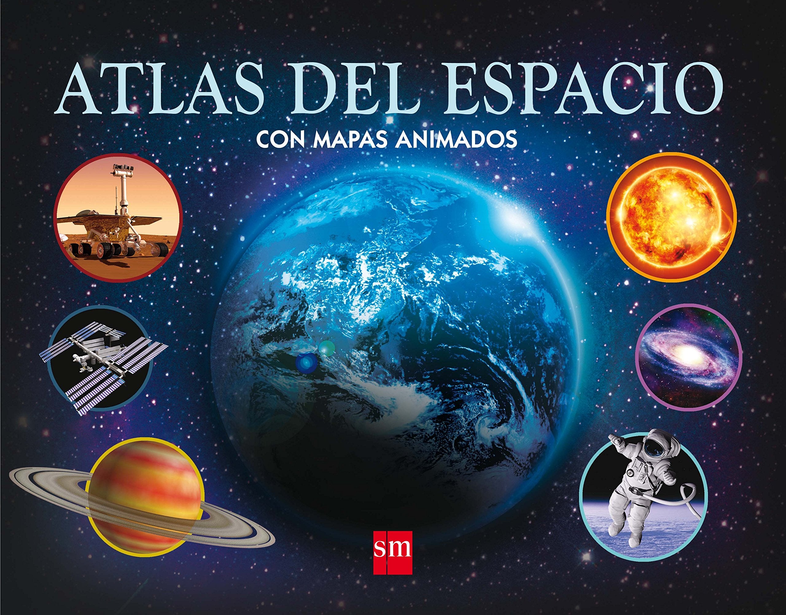 Atlas del espacio con mapas animados book
