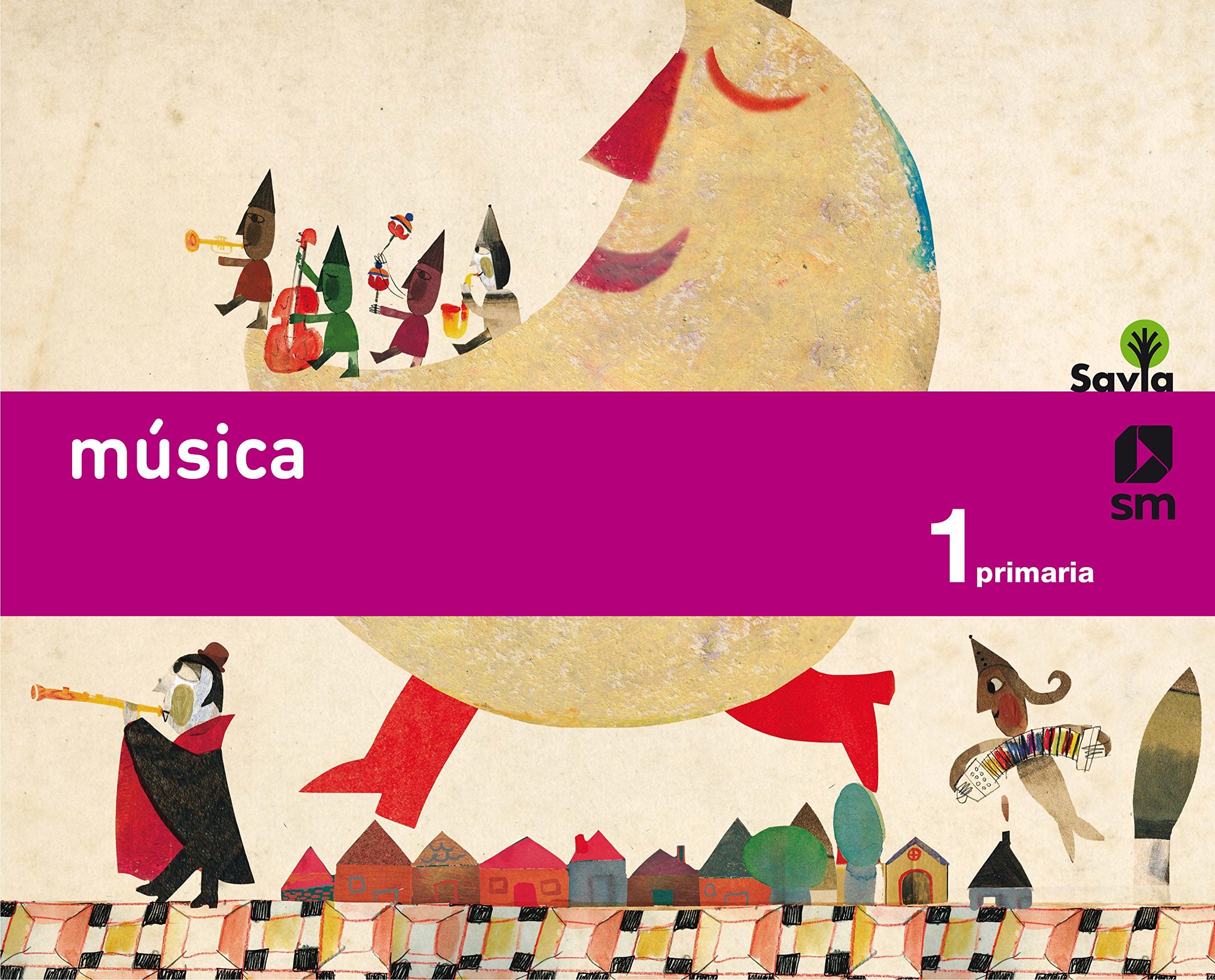 Música. 1 Primaria. Savia book