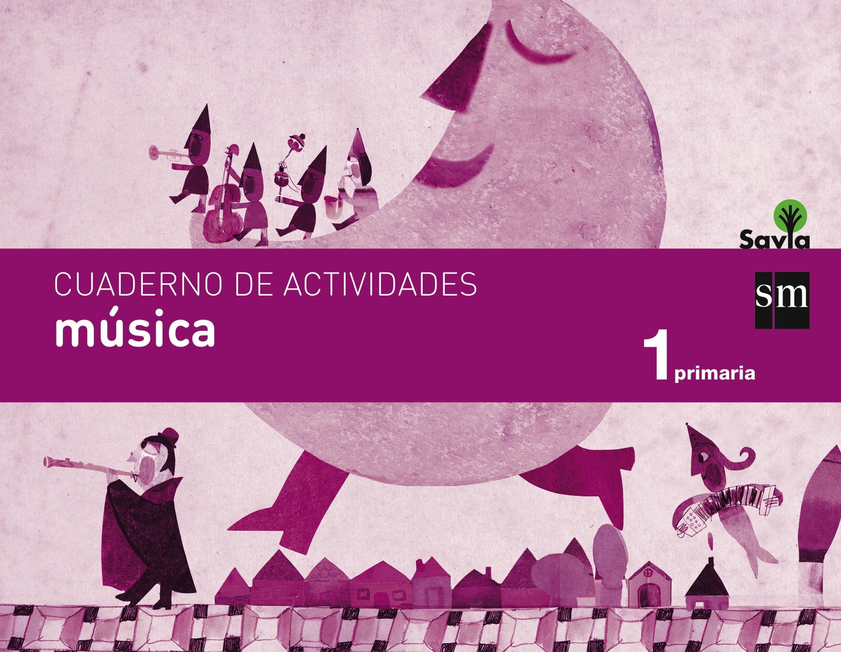 Cuaderno de música. 1 Primaria. Savia book