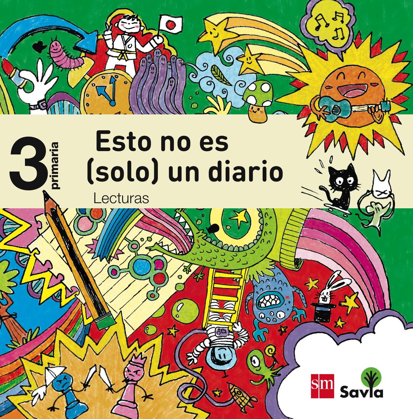 Savia, Esto no es -solo- un diario, lecturas, 3 Educación Primaria Non-fiction