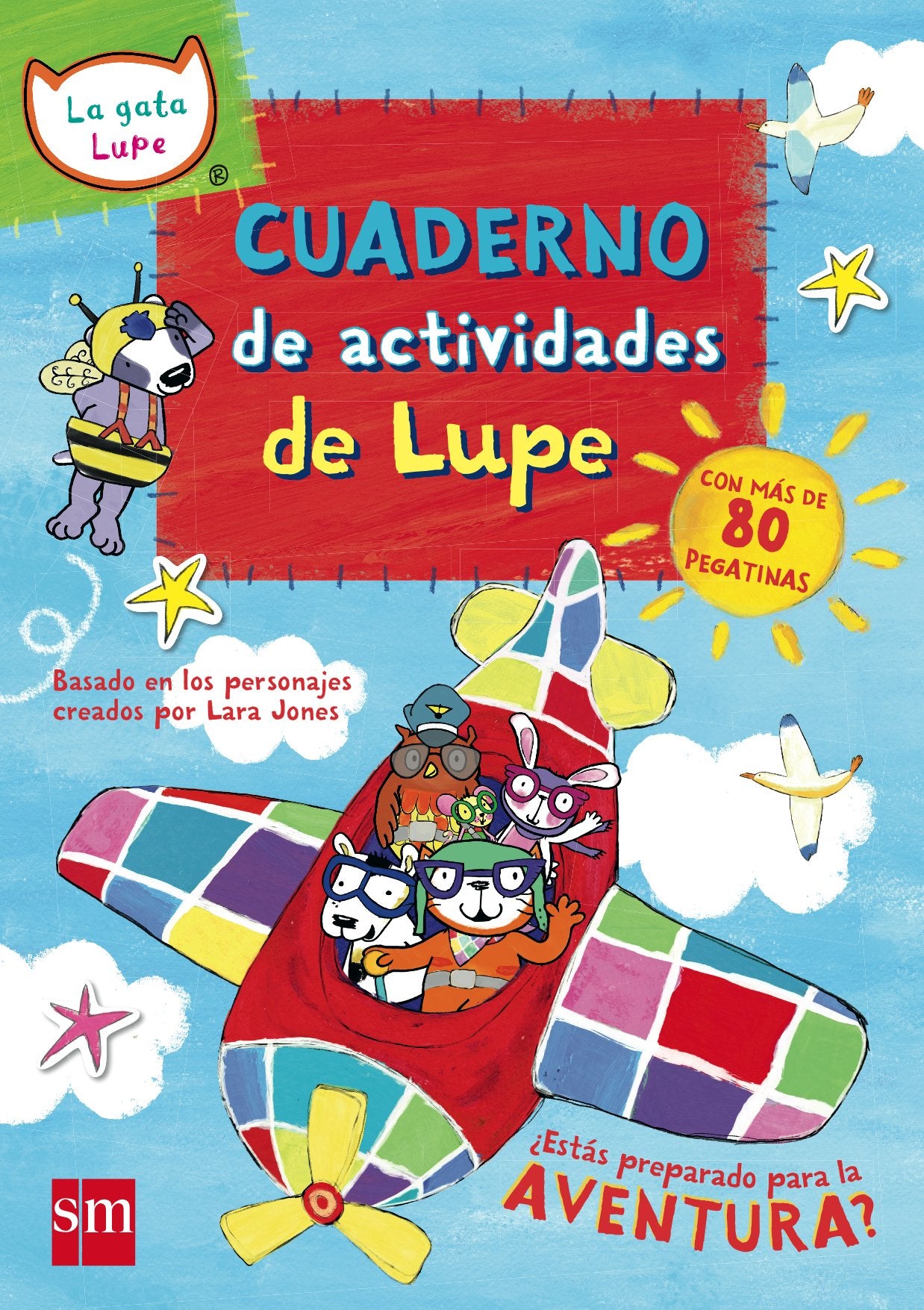 Cuaderno de actividades de la gata Lupe Tiptoi & Games