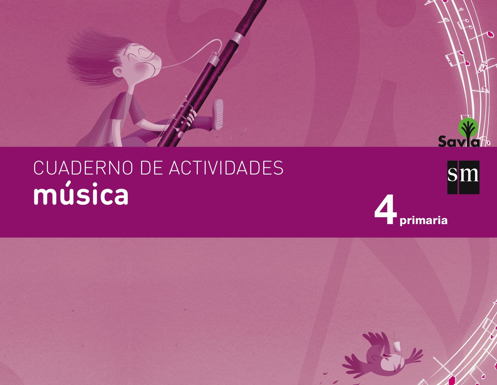 Savia, música, 4 Educación Primaria. Cuaderno book